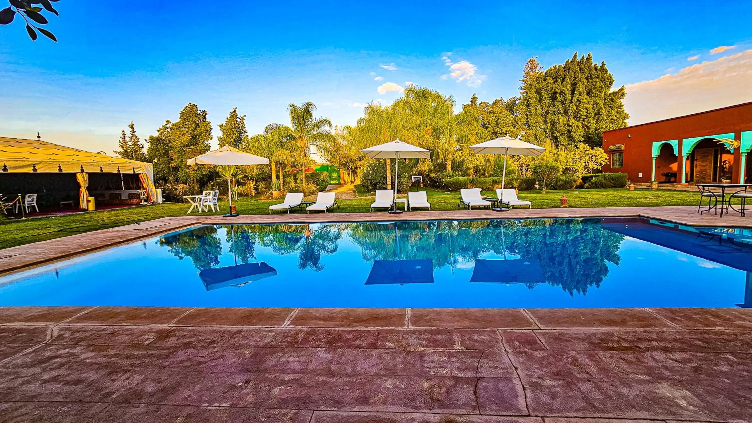 Garden in Villa Baddi Marrakech