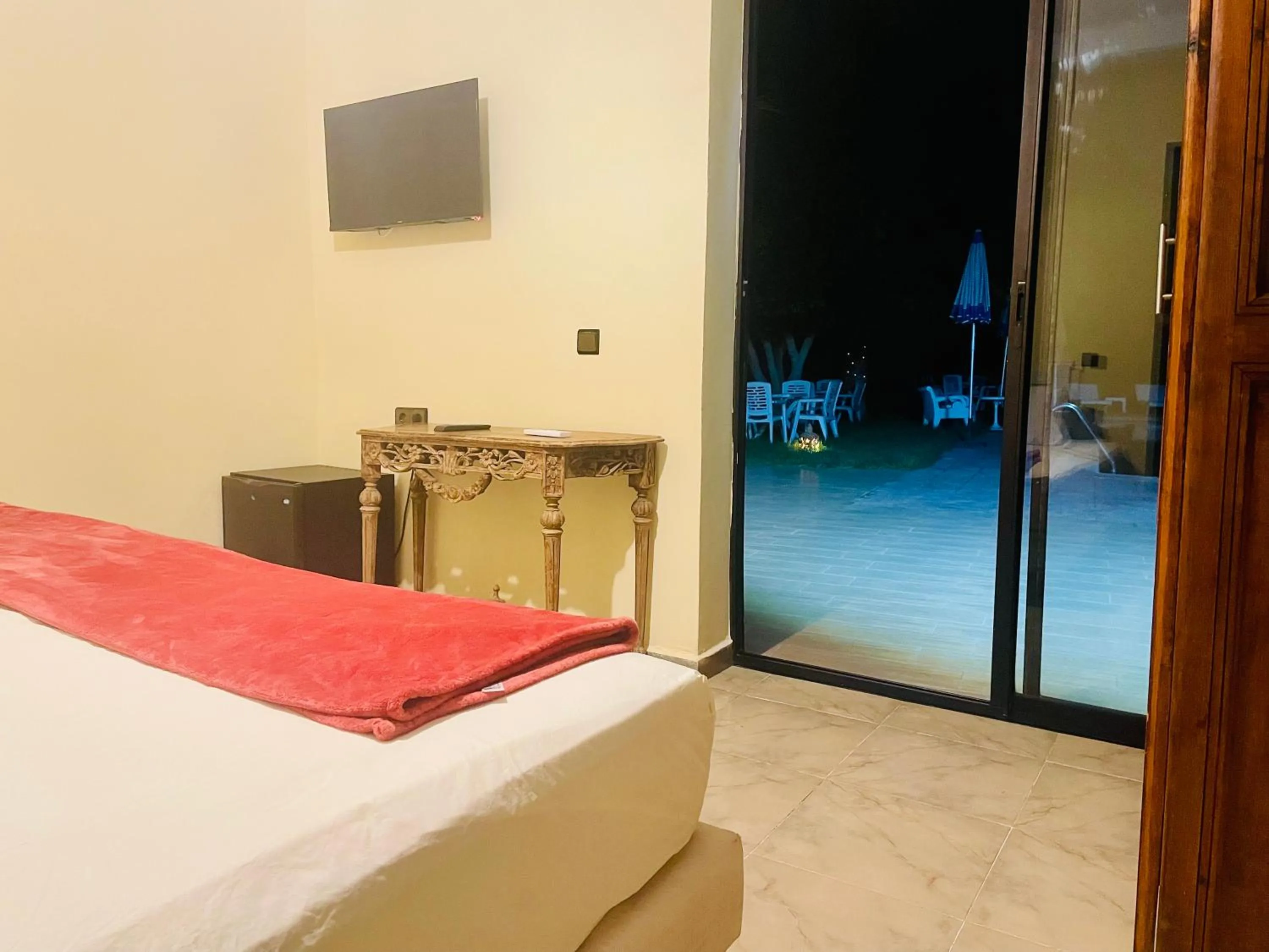 Bed in Villa Baddi Marrakech