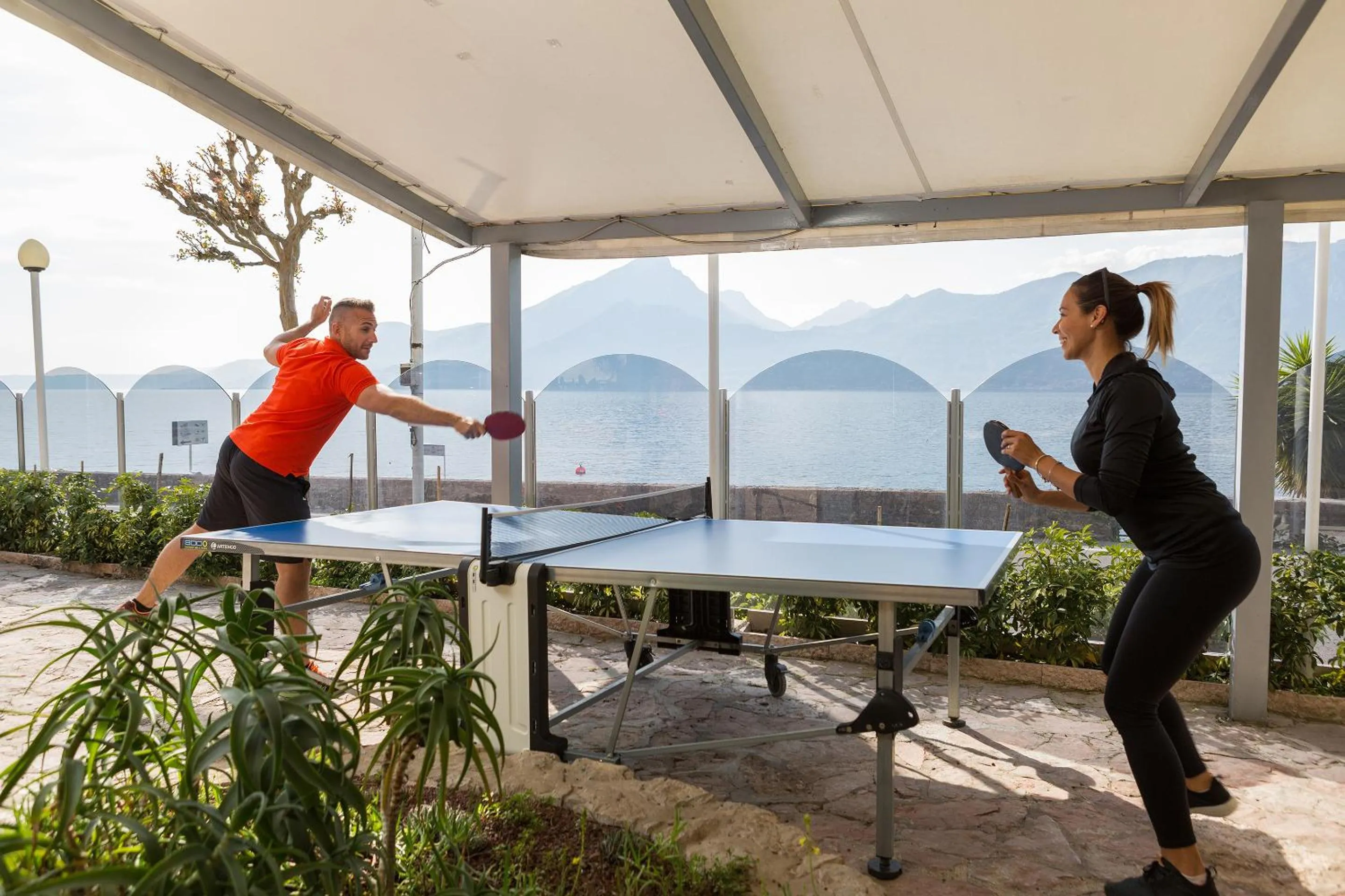 Table tennis in Hotel Caribe - Garda Lake Collection