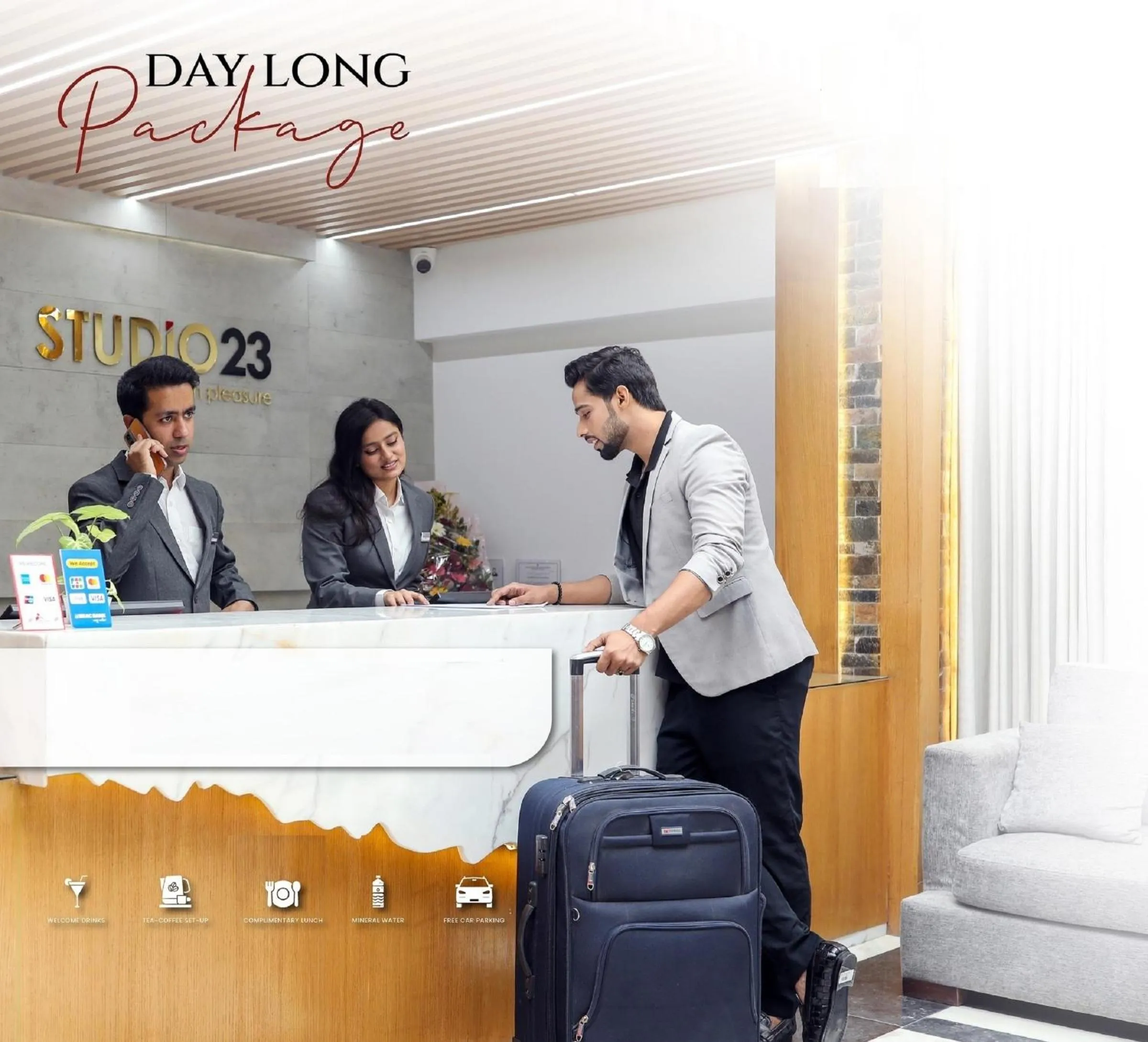 Lobby or reception in HOTEL STUDiO23