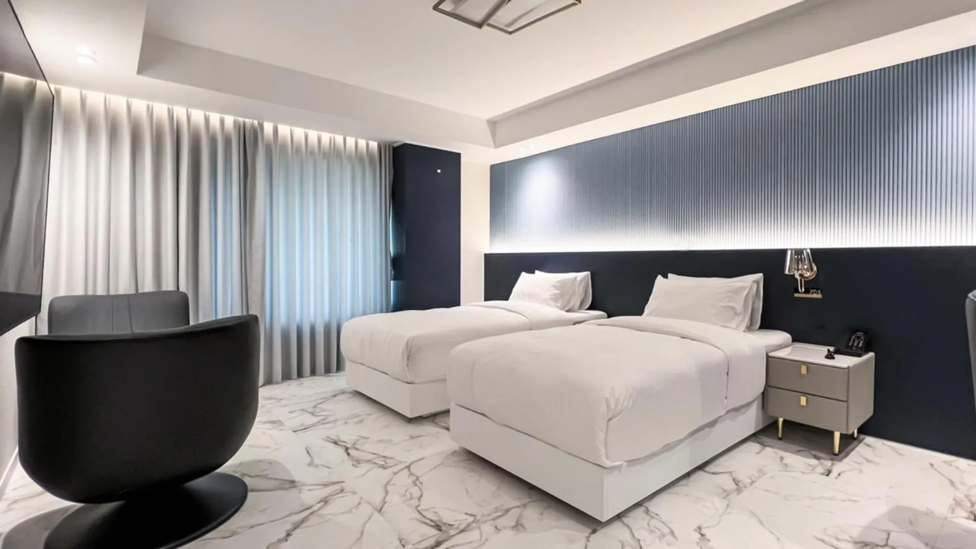 Bed in Gunsan Stay Tourist Hotel