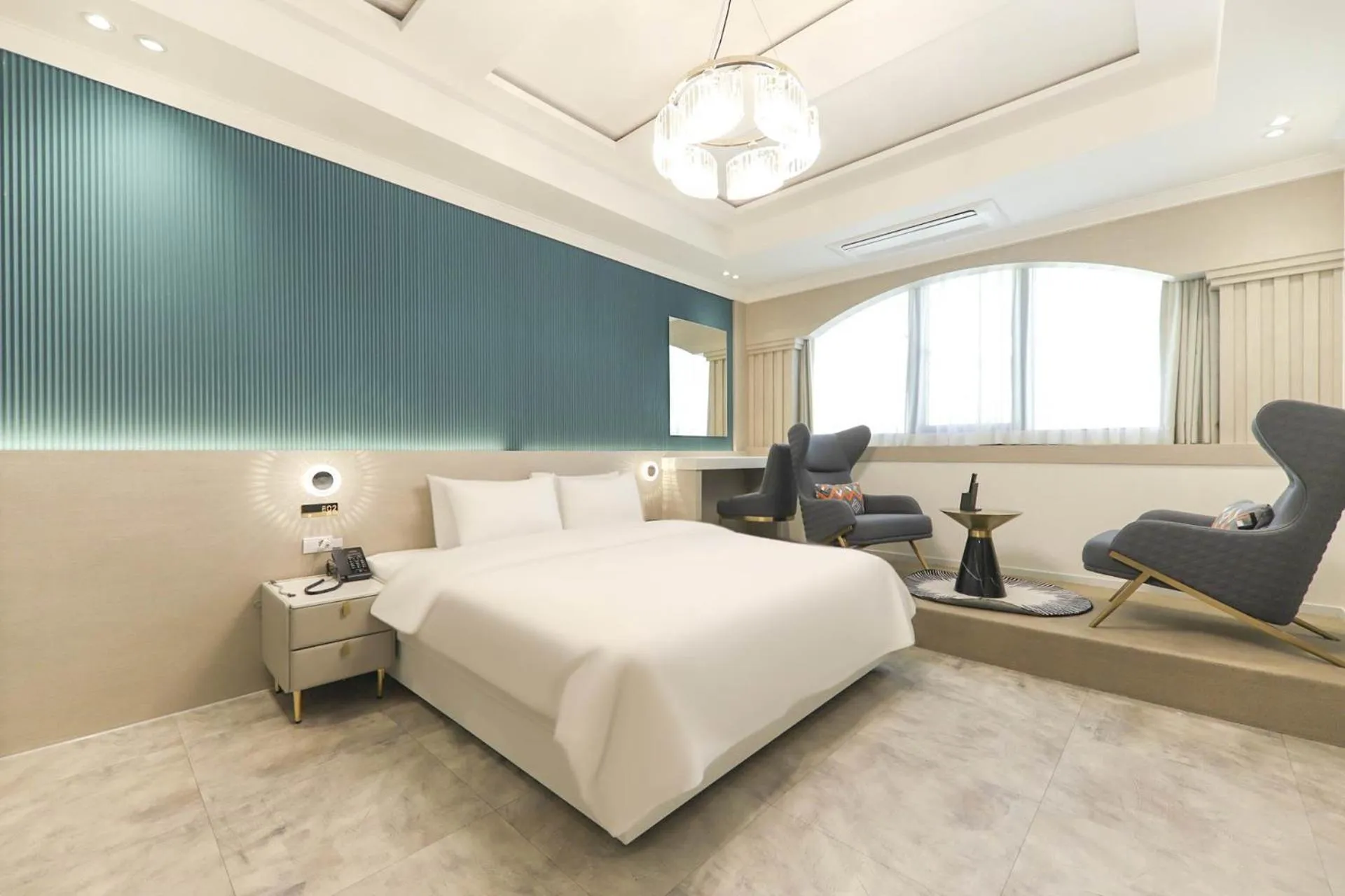 Bed in Gunsan Stay Tourist Hotel