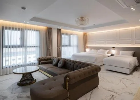 Bed in Gunsan Stay Tourist Hotel