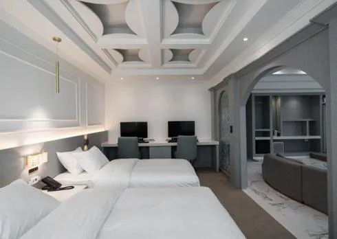 Bed in Gunsan Stay Tourist Hotel