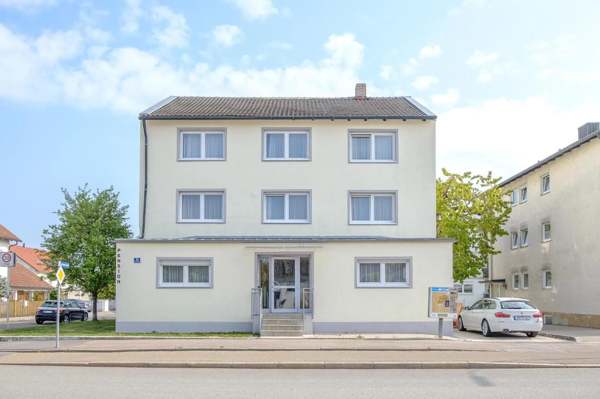 Property building in Pension Torkel-Stube