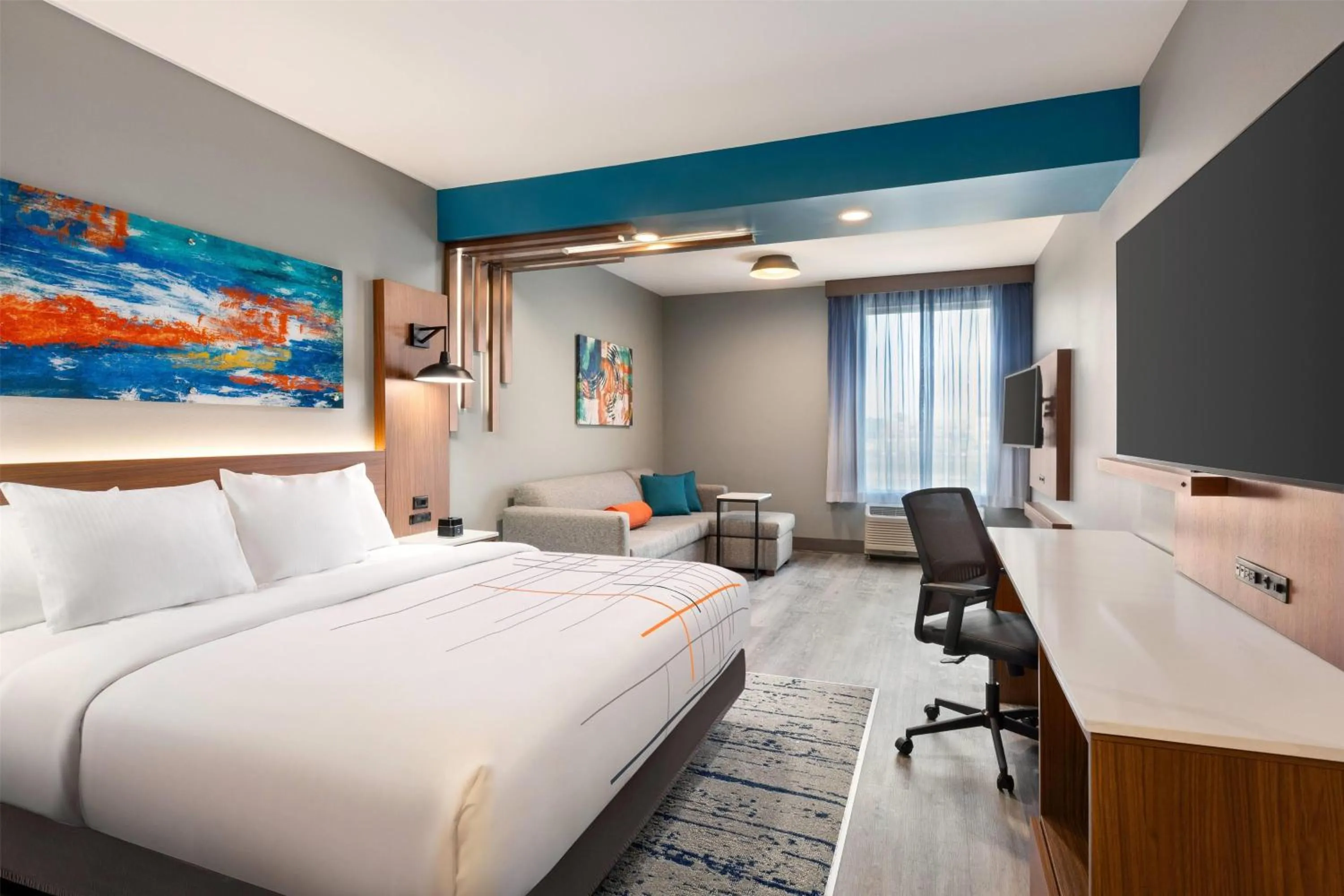 Photo of the whole room, Bed in Hawthorn Extended Stay by Wyndham Mount Laurel Moorestown