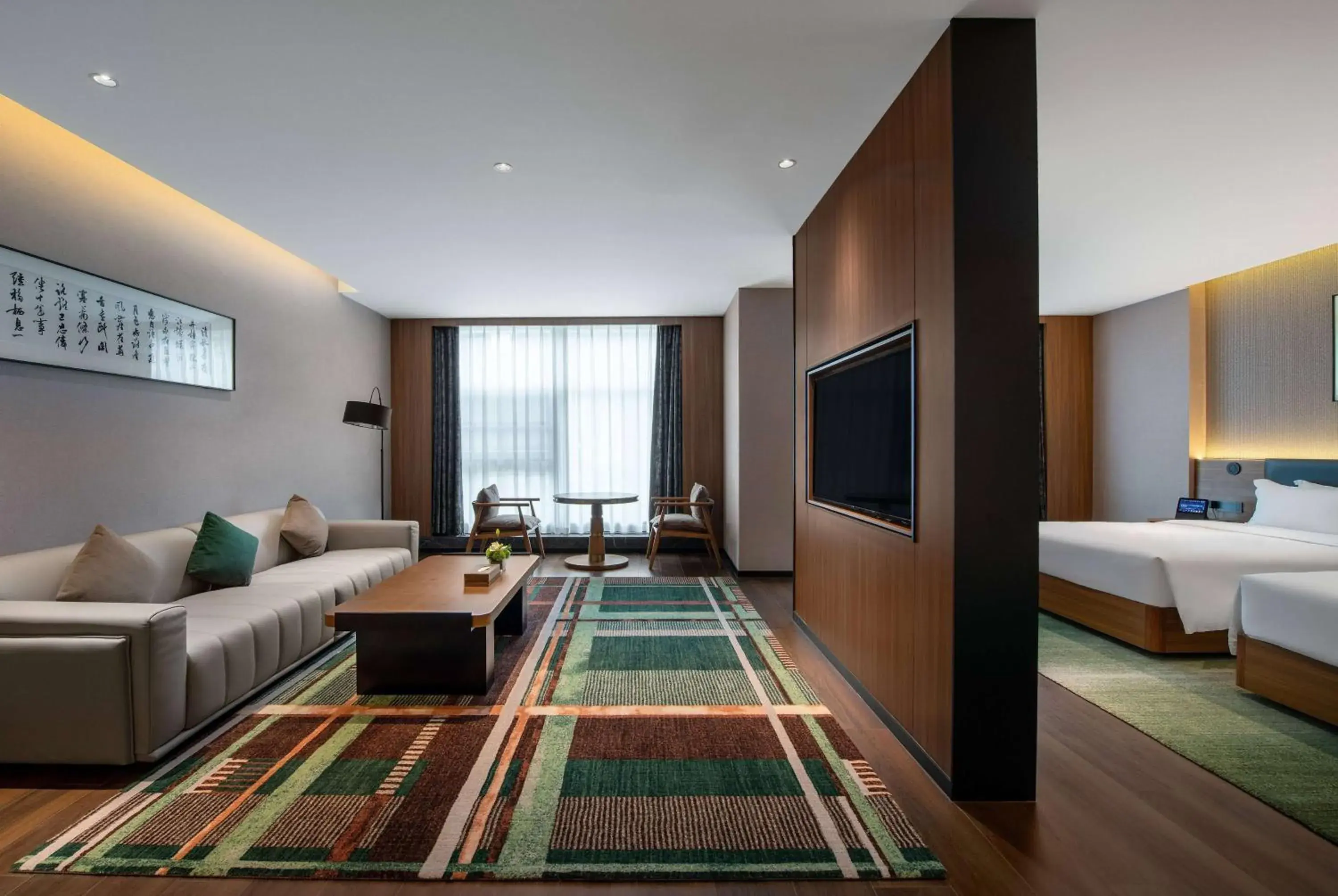 Deluxe Twin Room in TRYP By Wyndham Zizhou Deluxe Twin Room in TRYP By Wyndham Zizhou