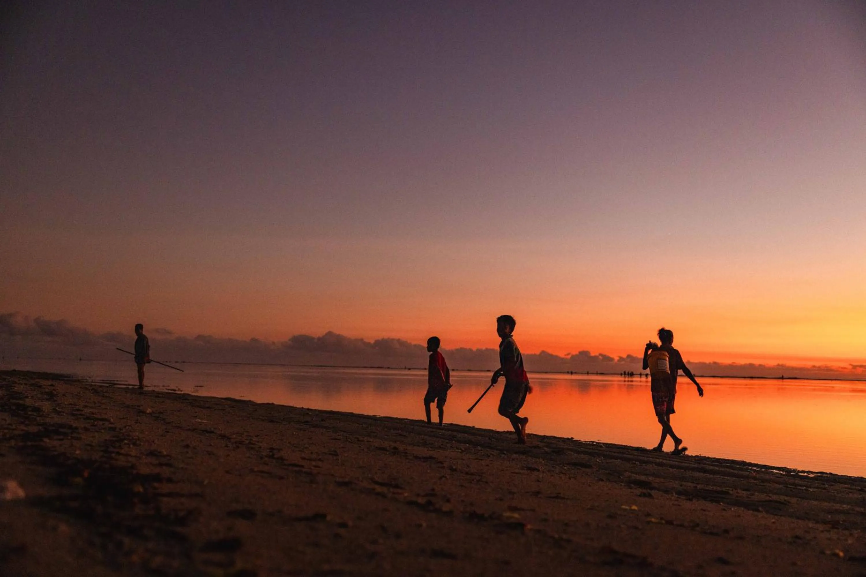 People in Cap Karoso Sumba - a member of Design Hotels