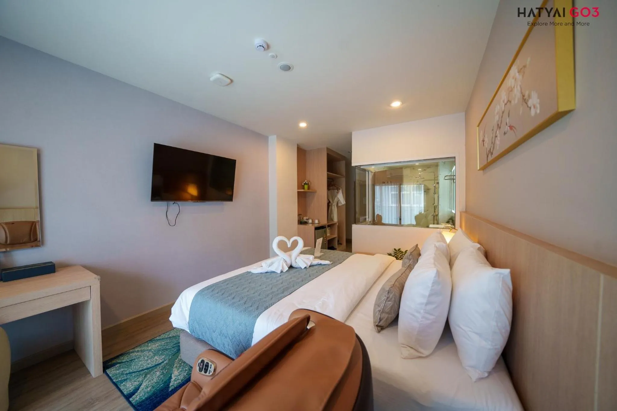 Bedroom, Bed in Chinatown Living Hatyai