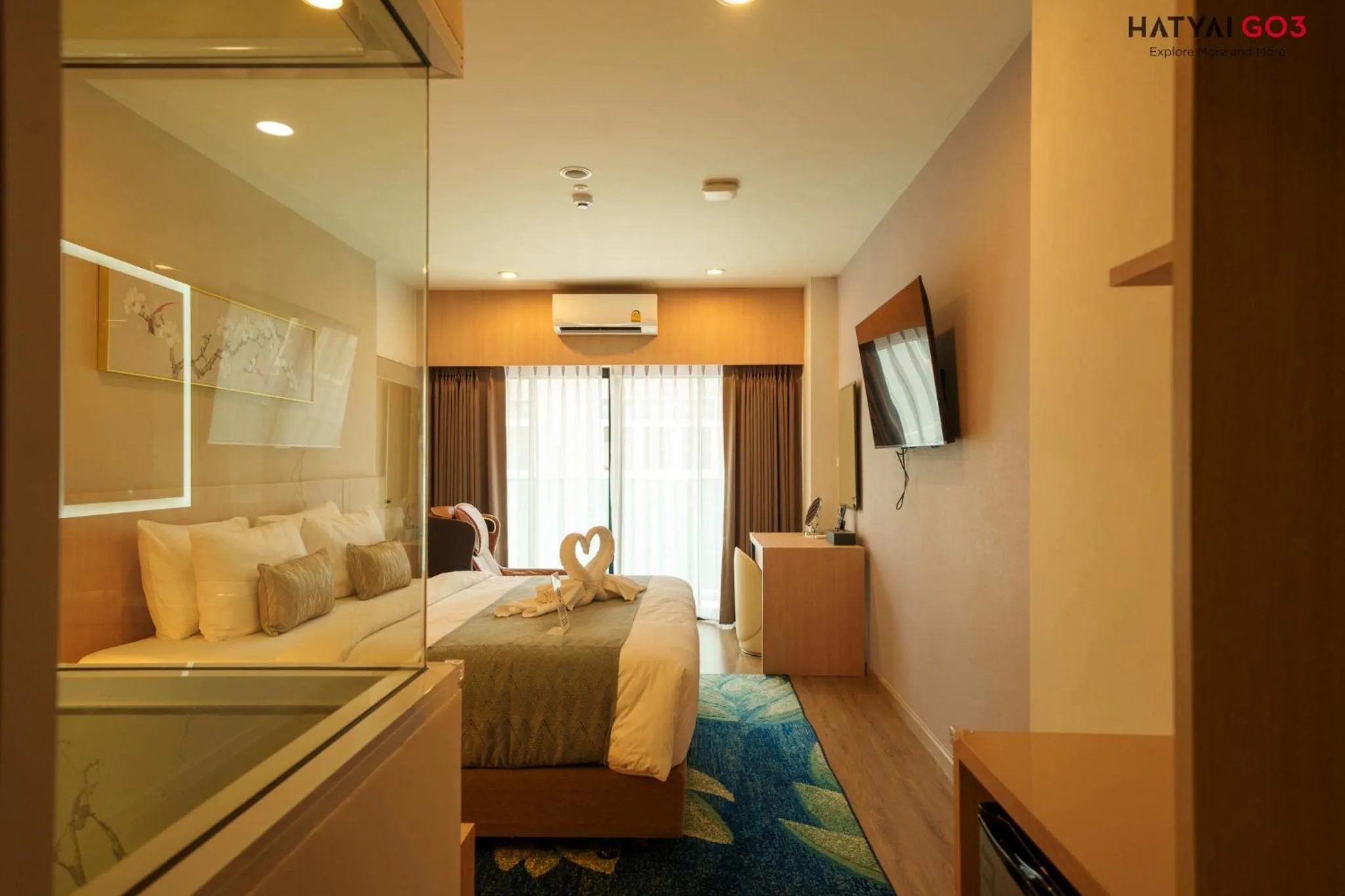 Bedroom, Bed in Chinatown Living Hatyai