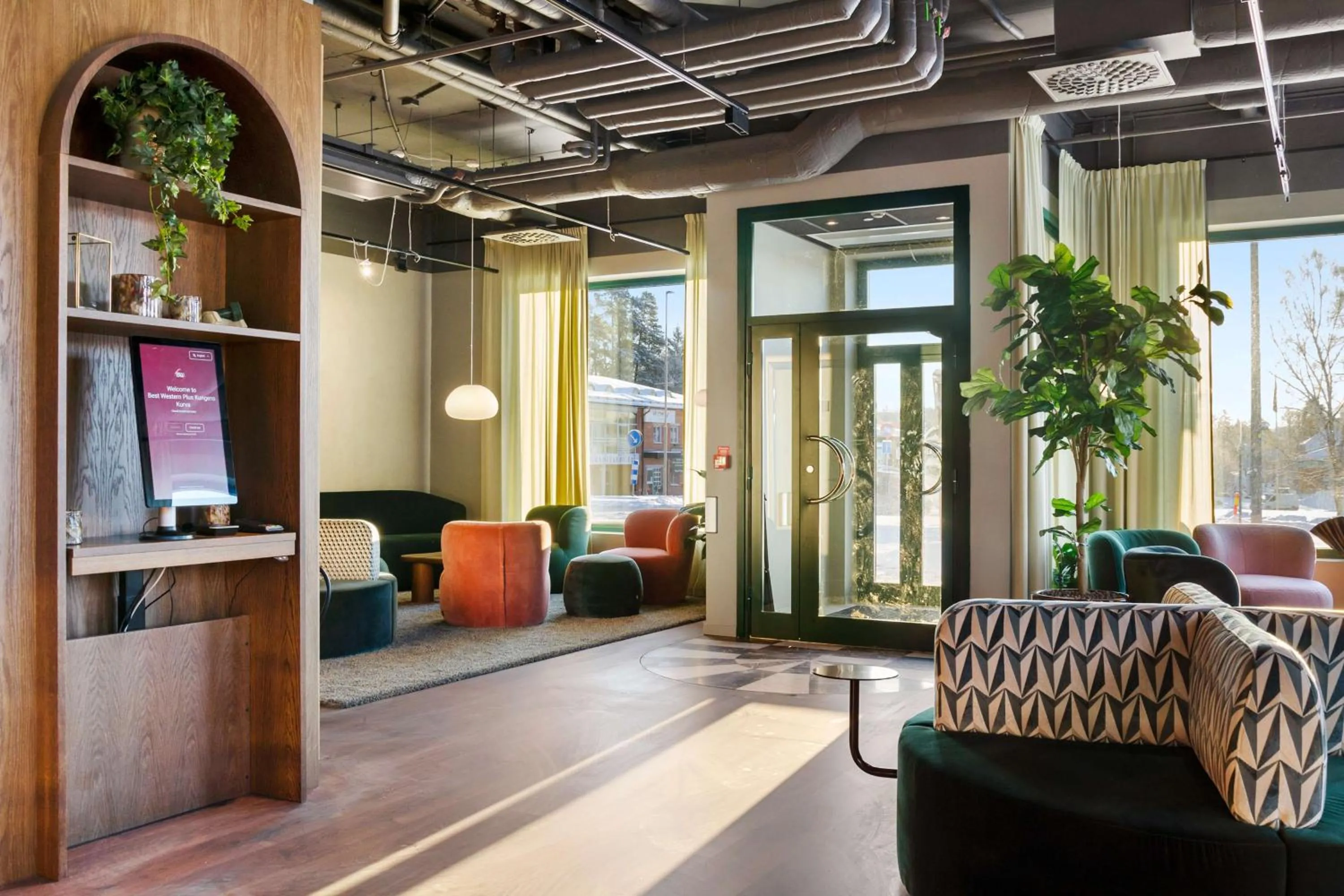 Lobby or reception in Best Western Plus Hotel Kungens Kurva
