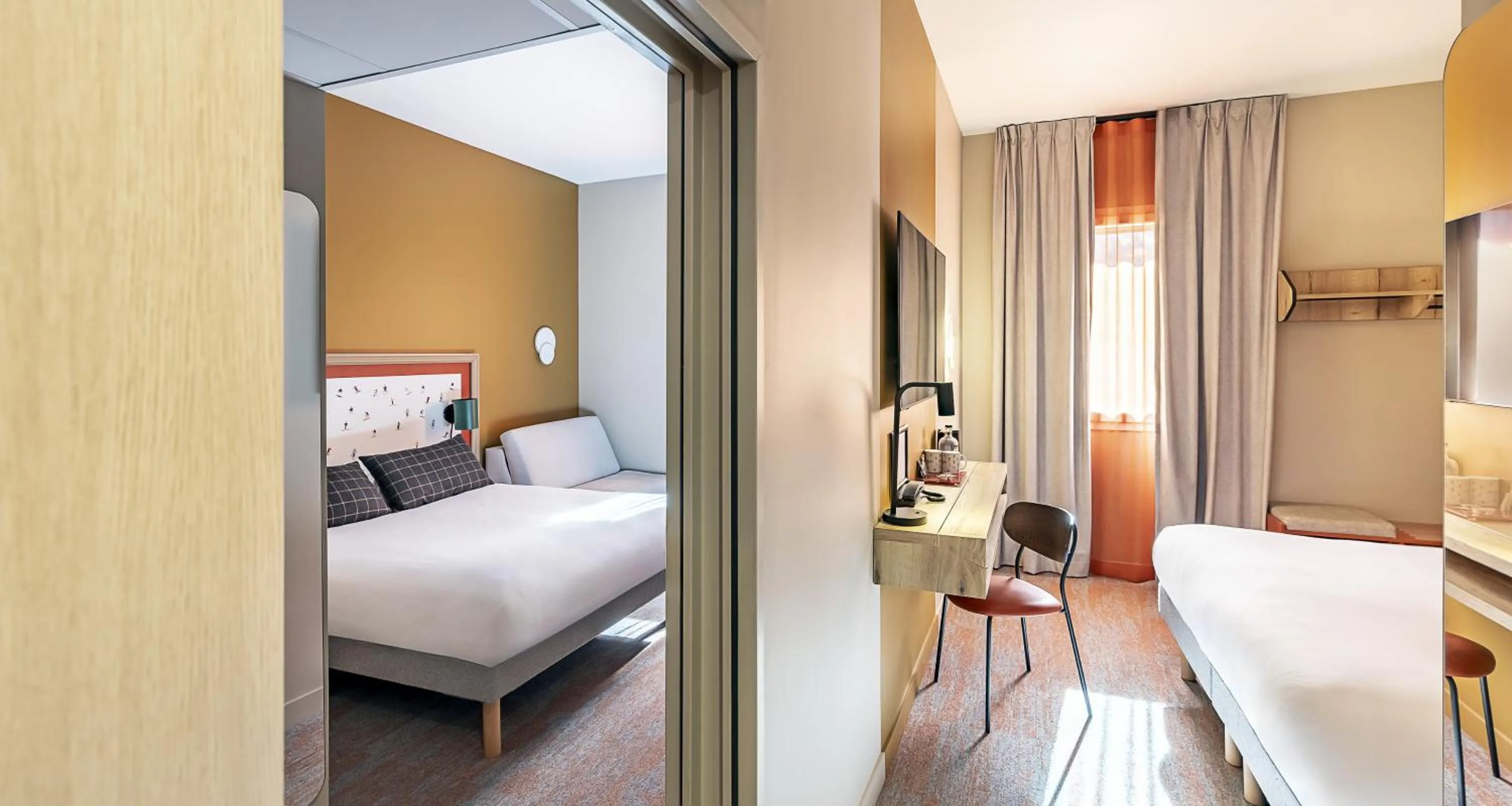 Bed in Best Western Coeur de Maurienne Hotel Restaurant & Spa