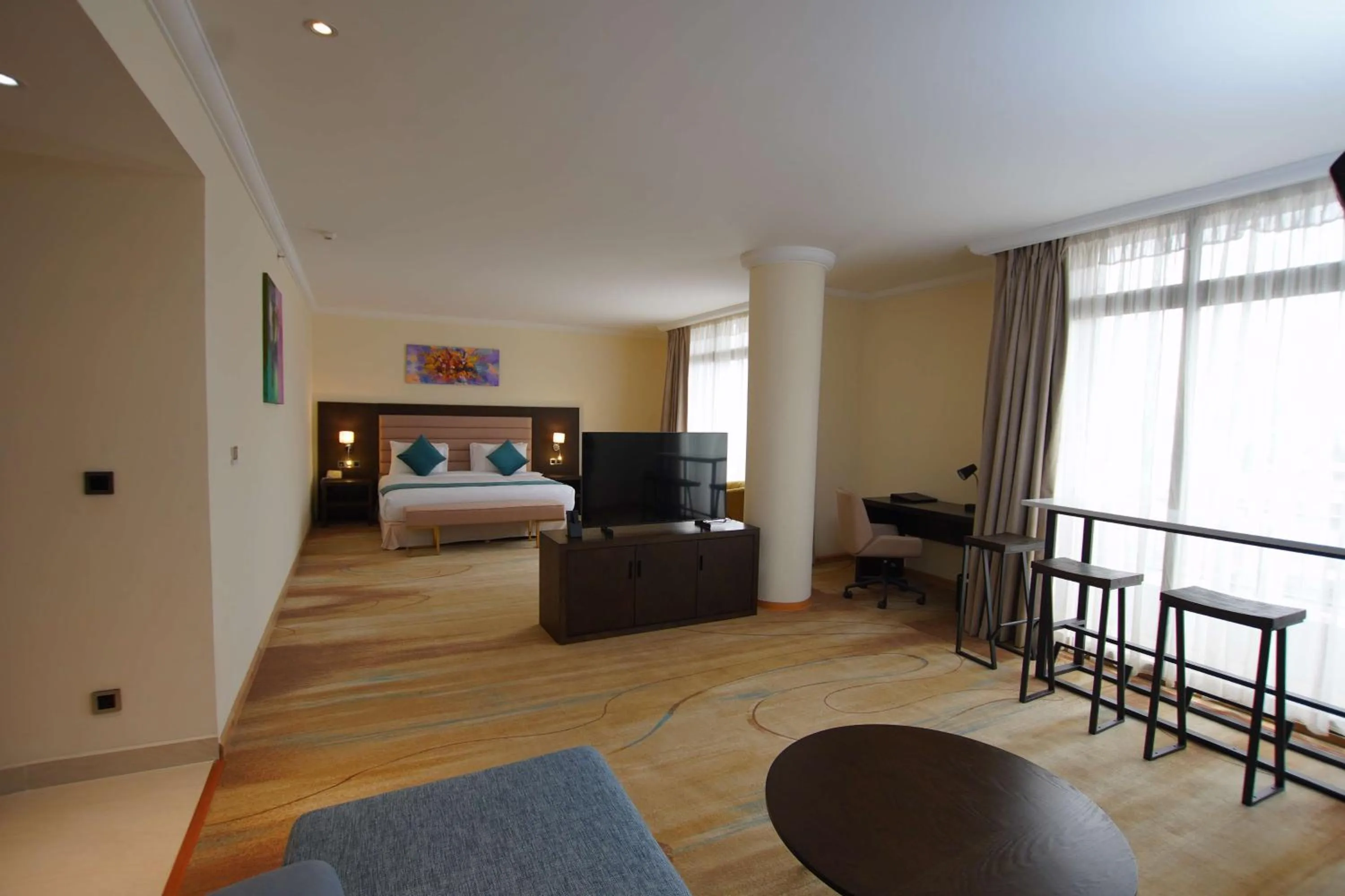 Bedroom, Bed in Best Western Premier Dynasty