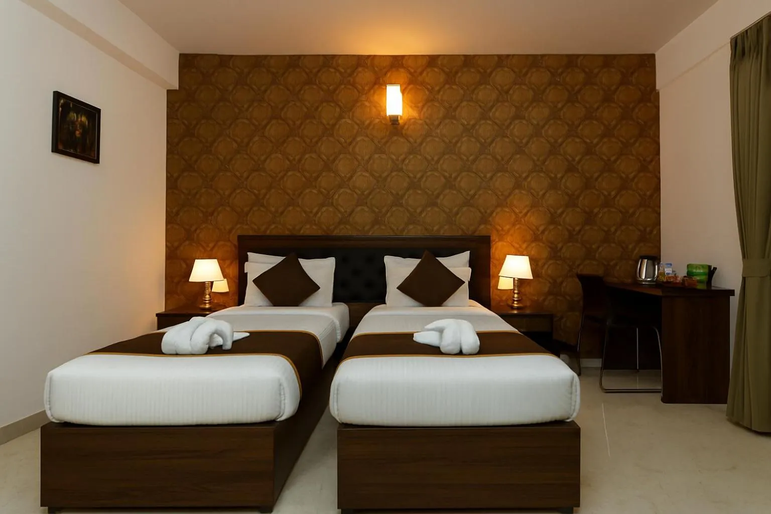 Photo of the whole room, Bed in Sai Bliss International, Manyata Tech Park