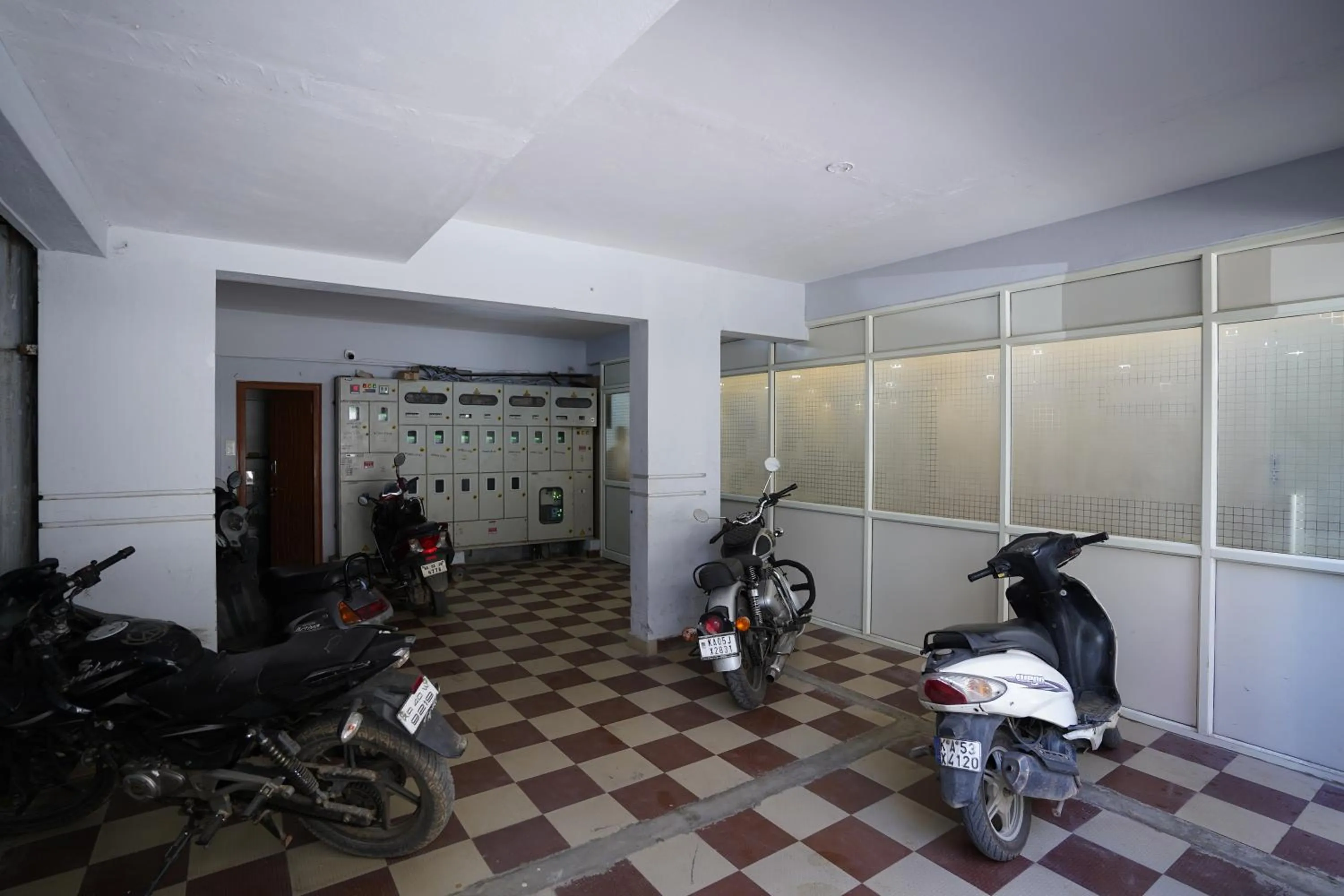 Parking in Sai Bliss International, Manyata Tech Park