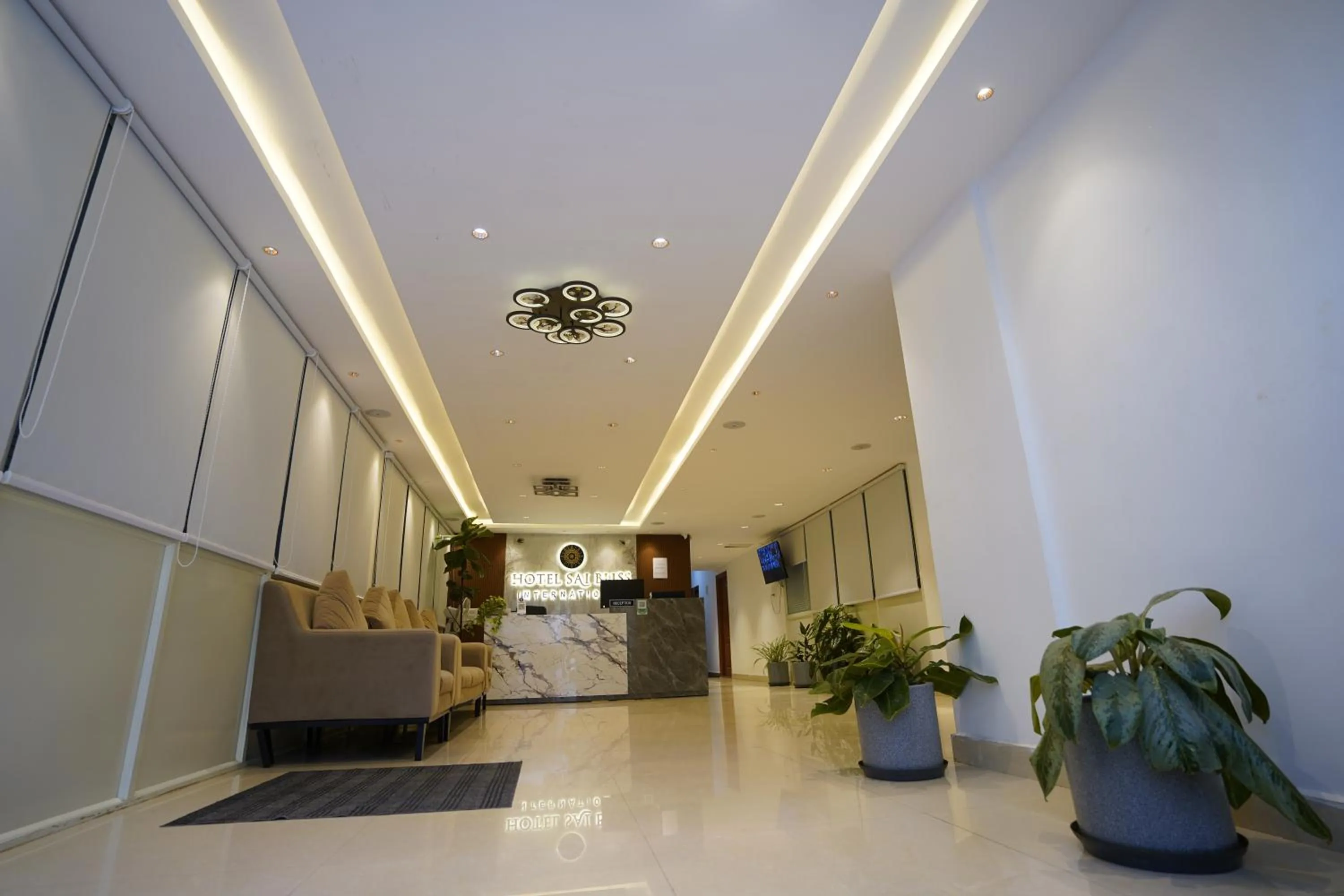 Lobby or reception in Sai Bliss International, Manyata Tech Park