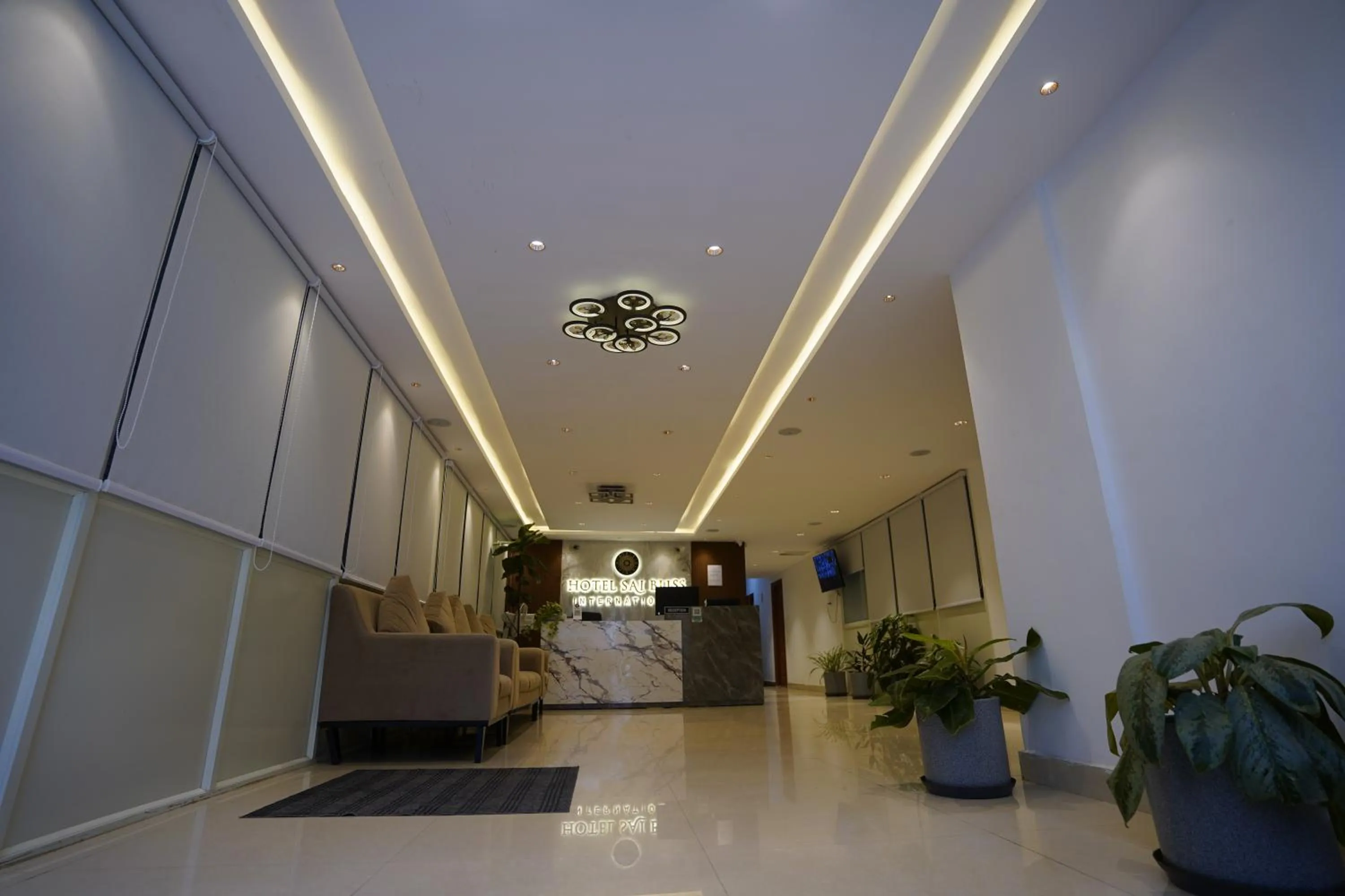 Lobby or reception in Sai Bliss International, Manyata Tech Park