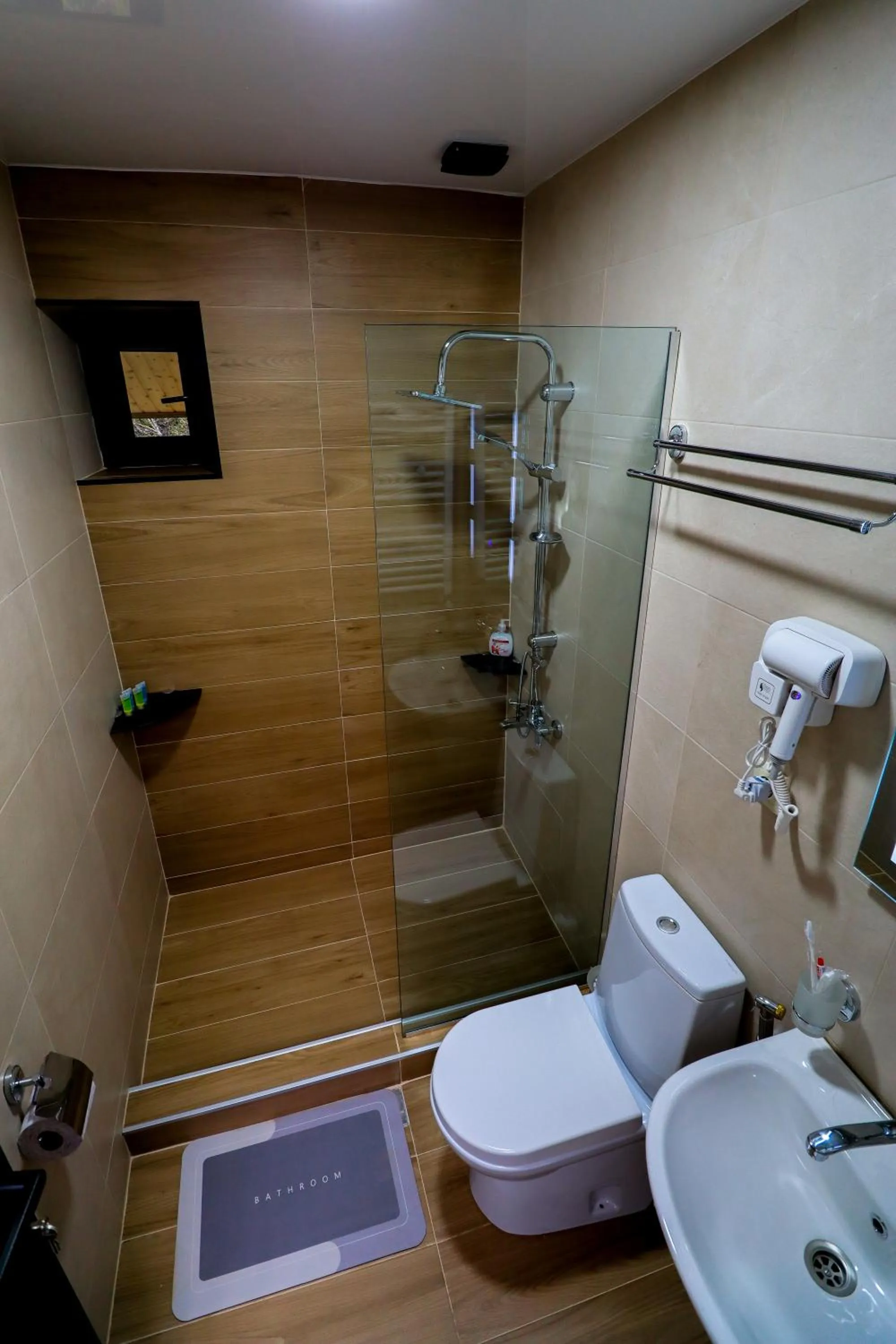 Toilet in Hotel Evergreen