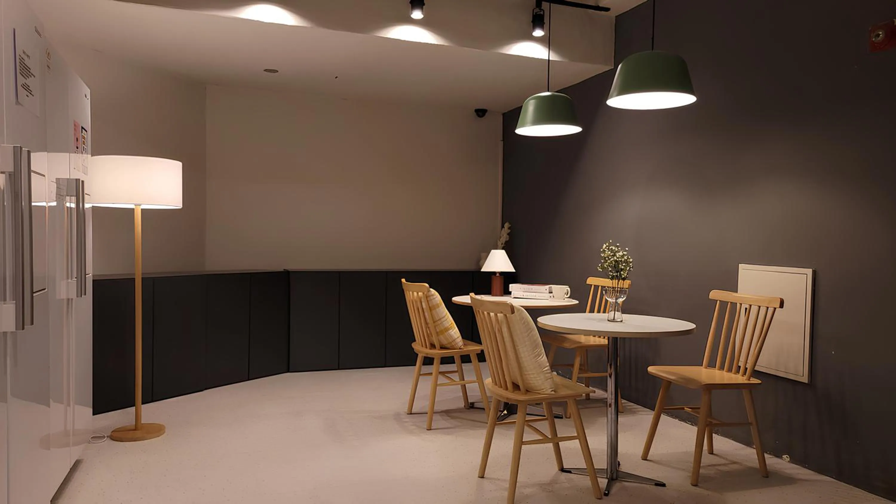 Seating area in SSH Icon Hostel