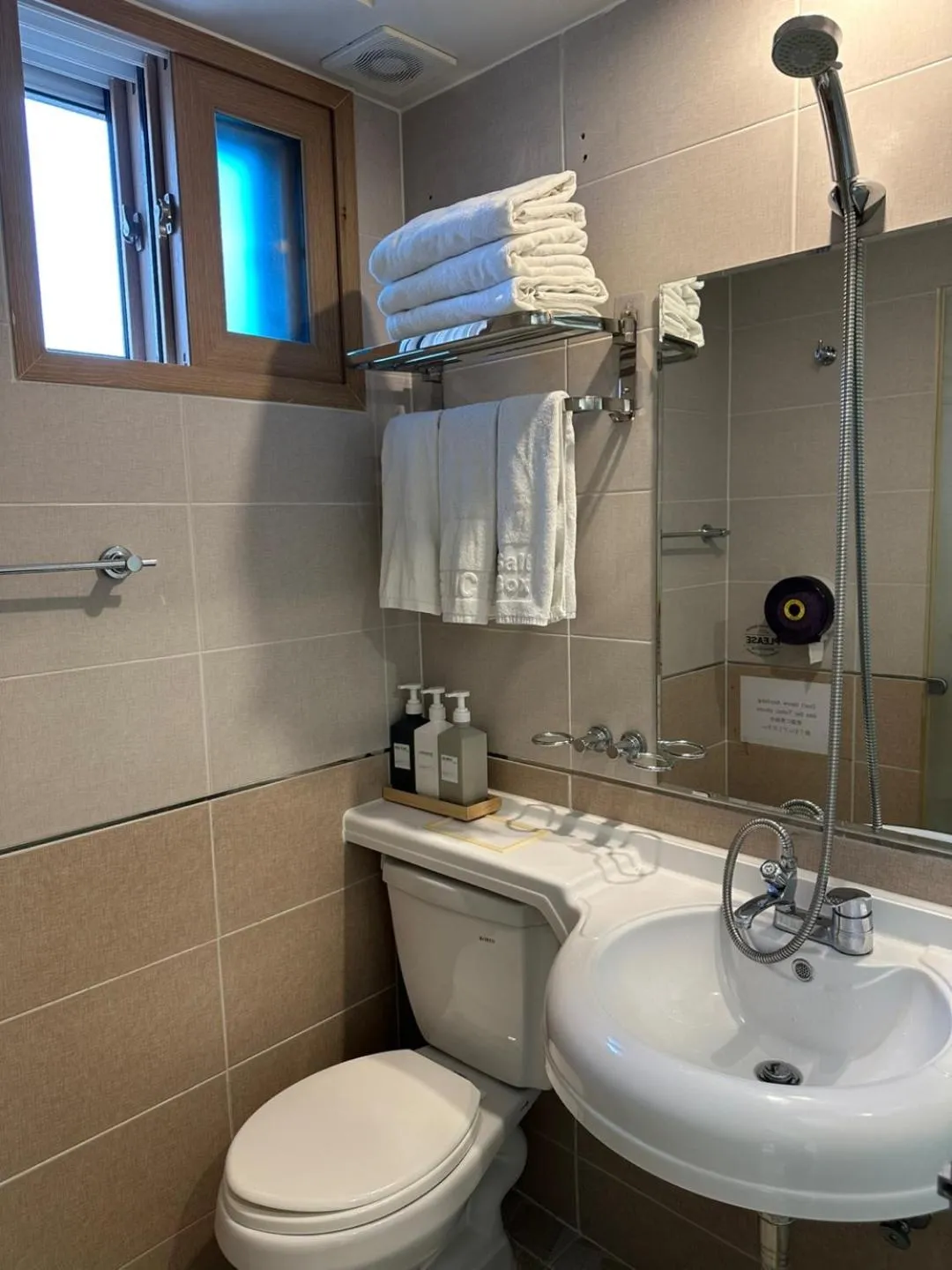 Shower in SSH Icon Hostel