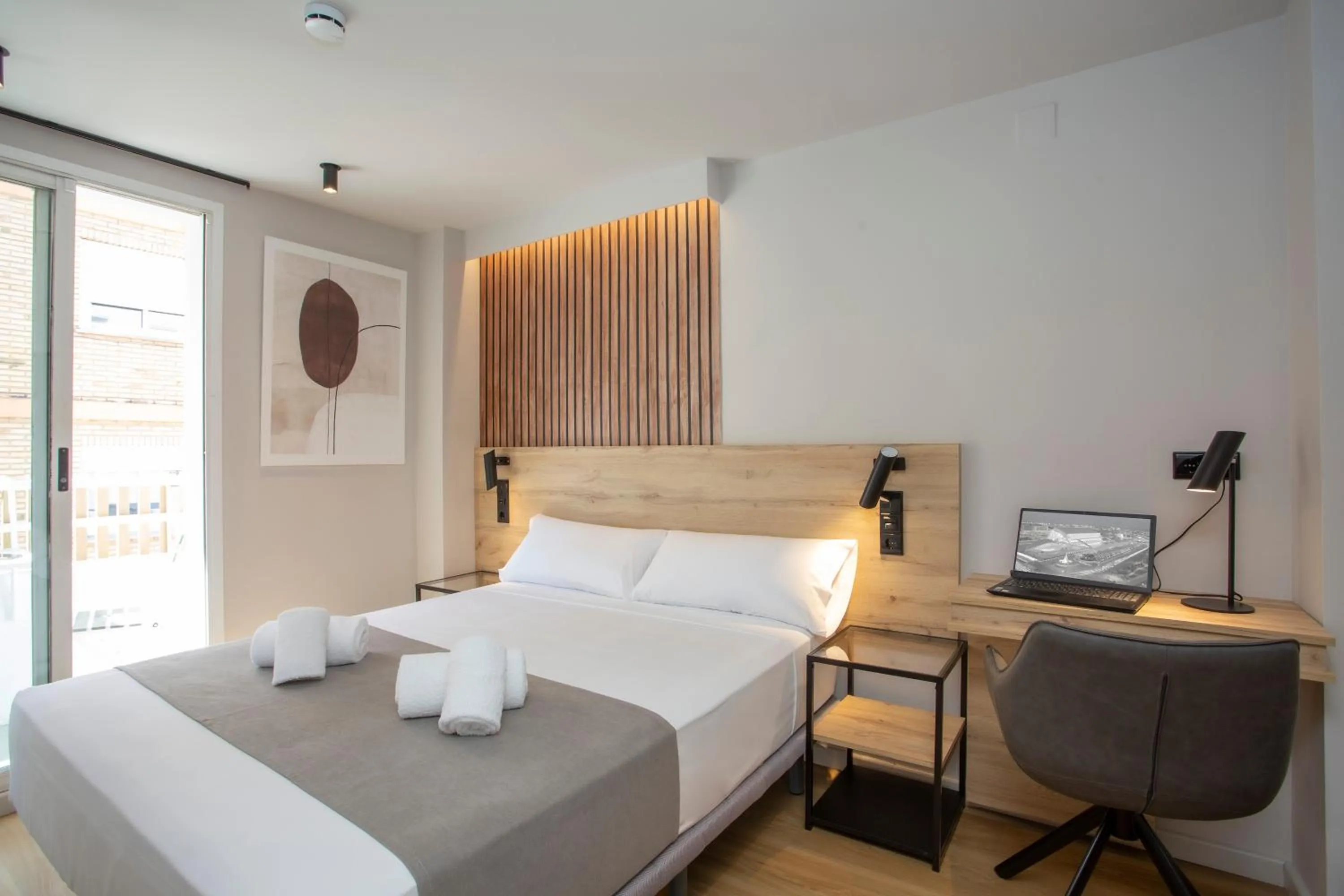Bed in Aila II Hotel Boutique by SingularStays - Digital Access