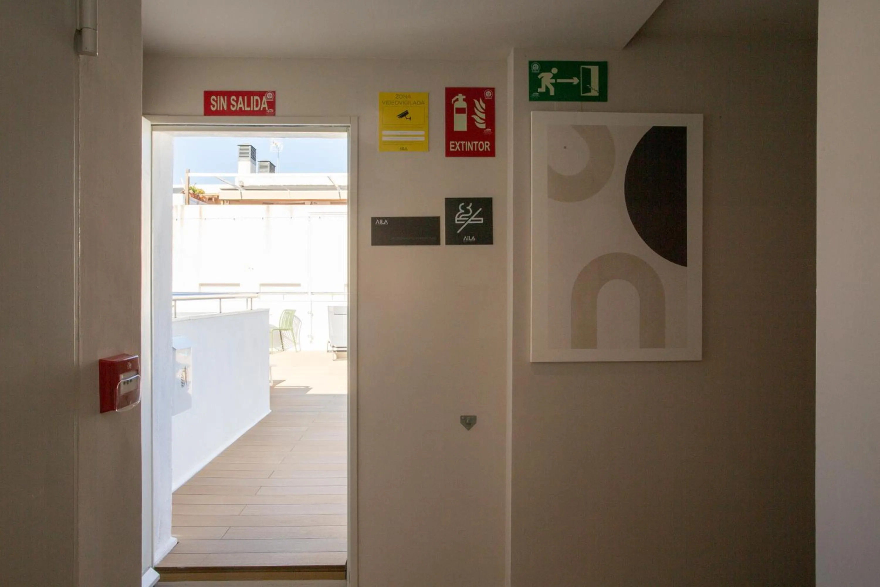 Balcony/Terrace in Aila II Hotel Boutique by SingularStays - Digital Access