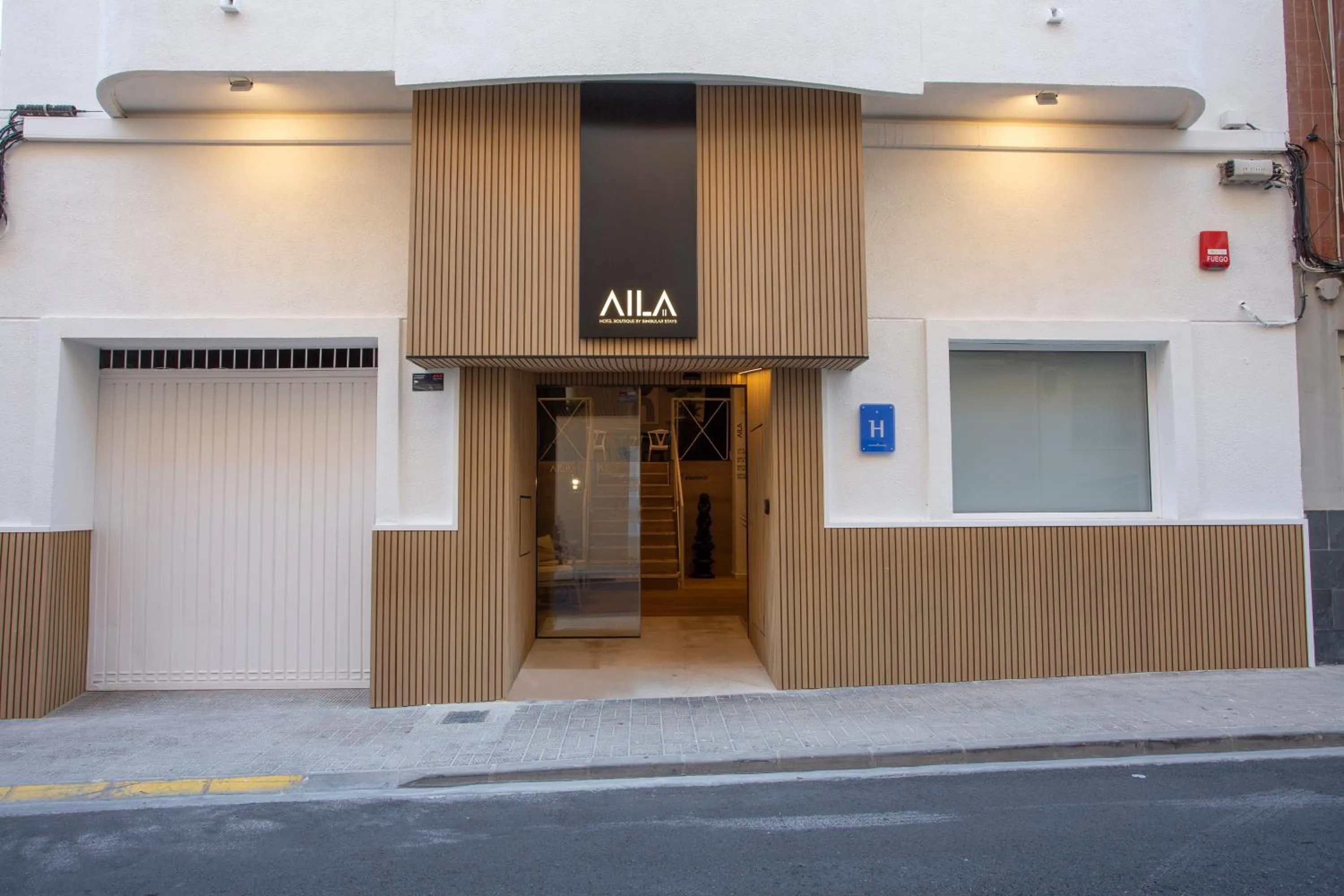 Facade/entrance in Aila II Hotel Boutique by SingularStays - Digital Access