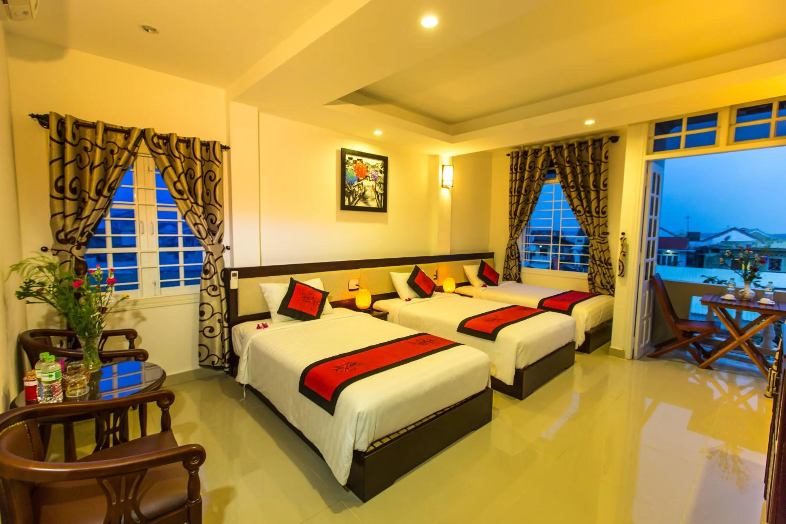 Photo of the whole room, Bed in Moon's Homestay