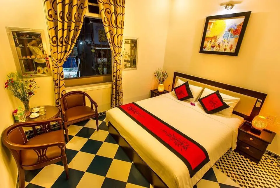 Bed in Moon's Homestay