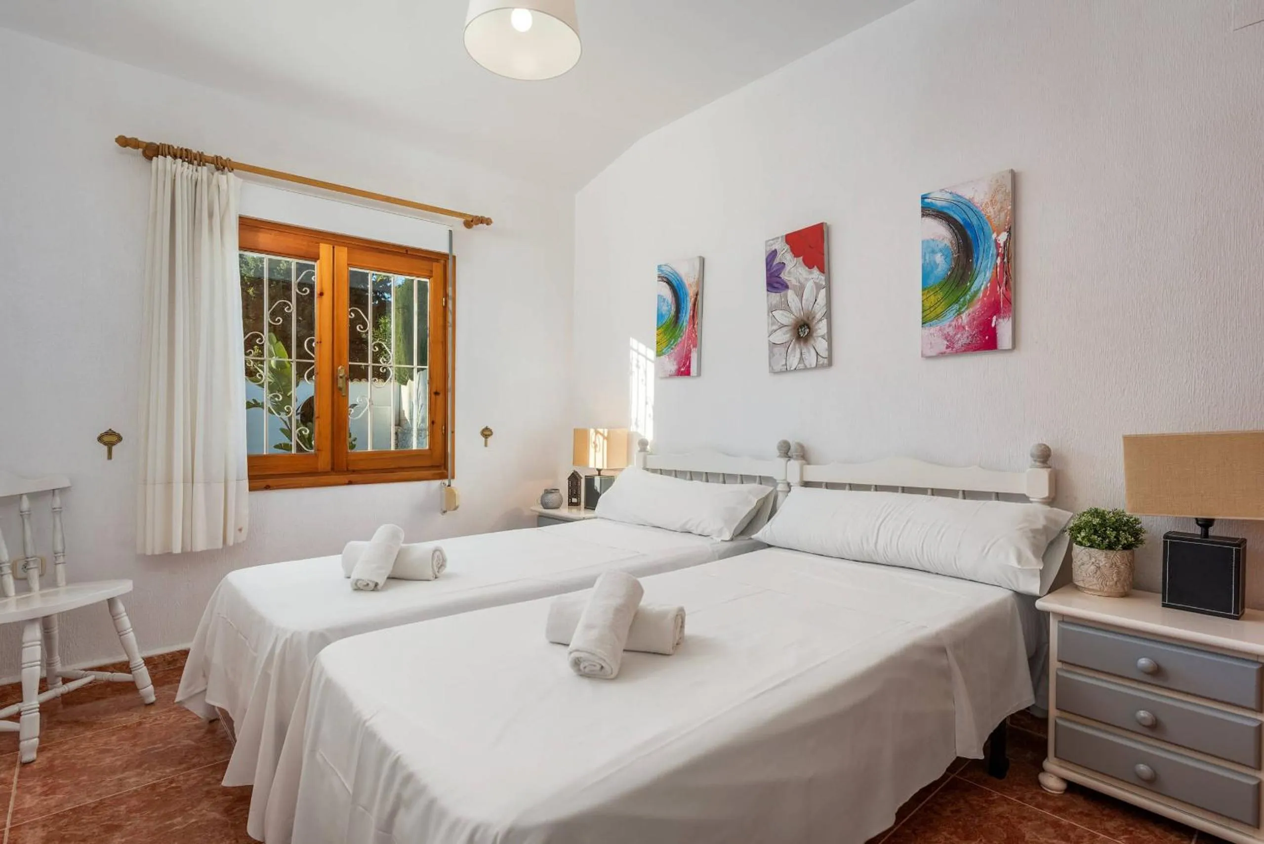 Bed in Villa Padilla - PlusHolidays