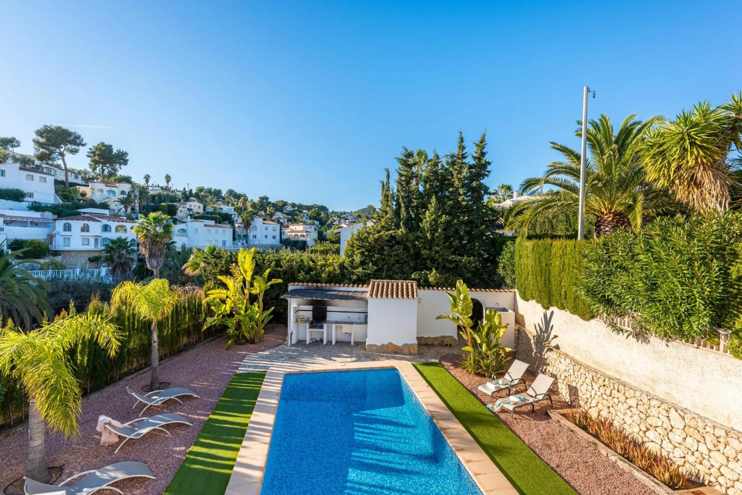 Swimming pool in Villa Padilla - PlusHolidays