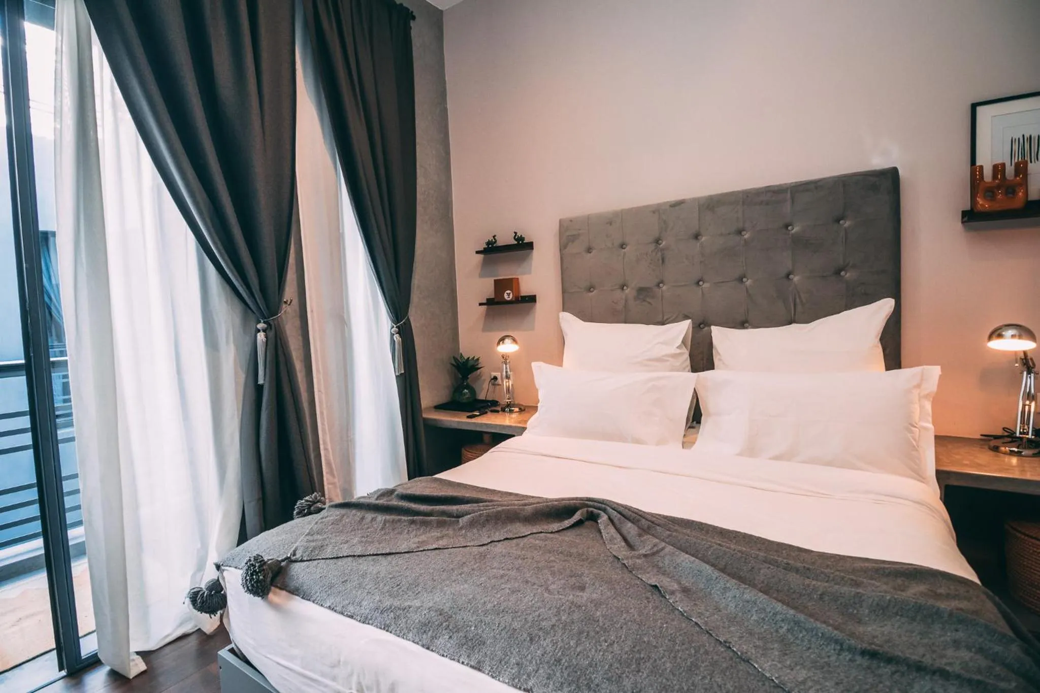 Bed in YVES Marrakech