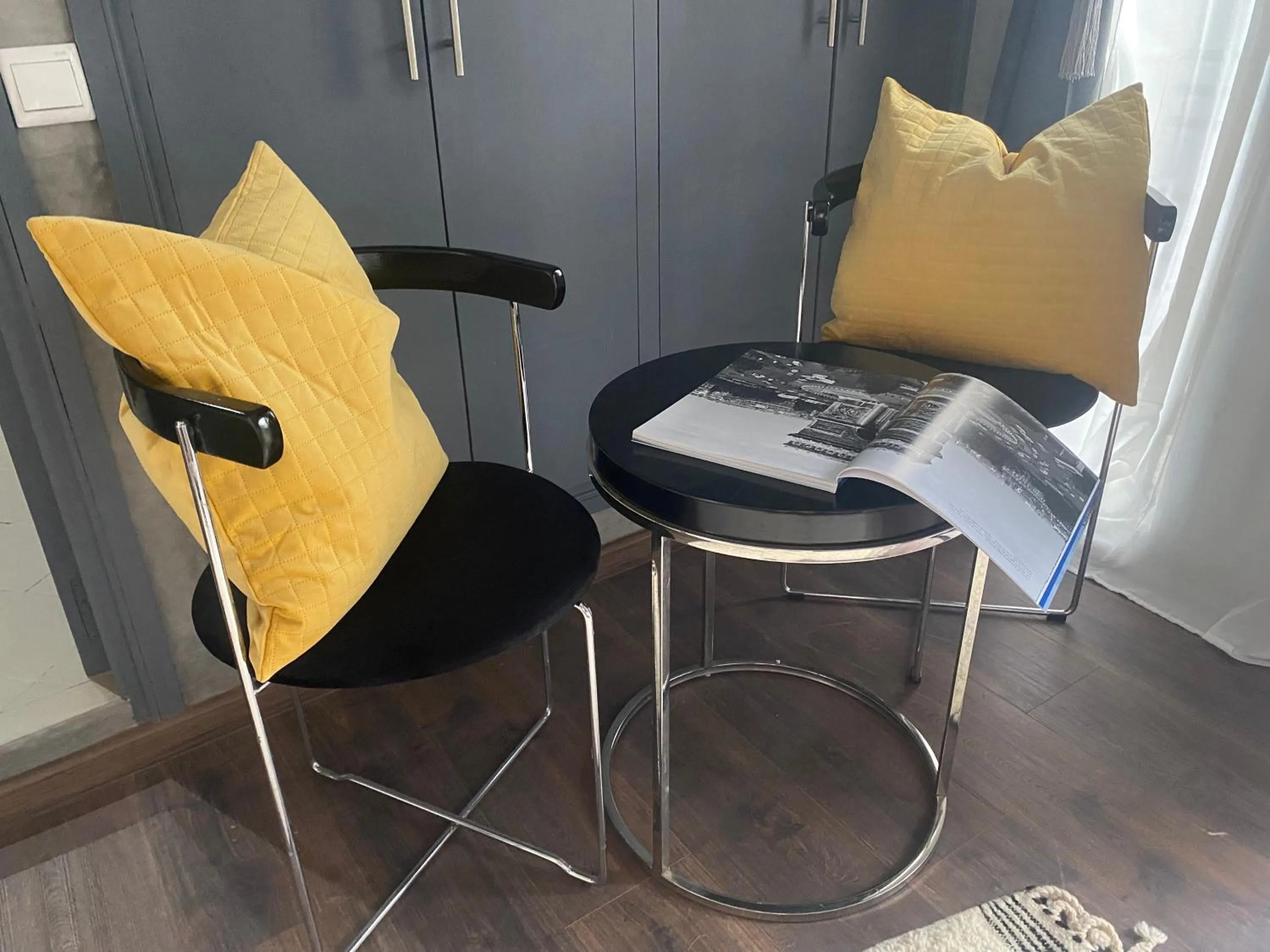 Seating area in YVES Marrakech