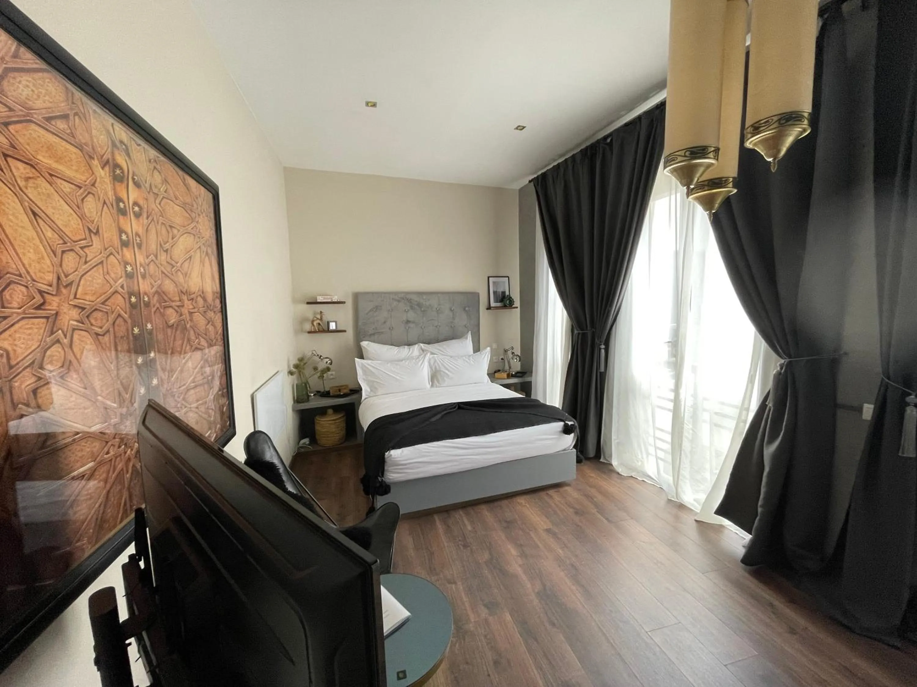 Bed in YVES Marrakech