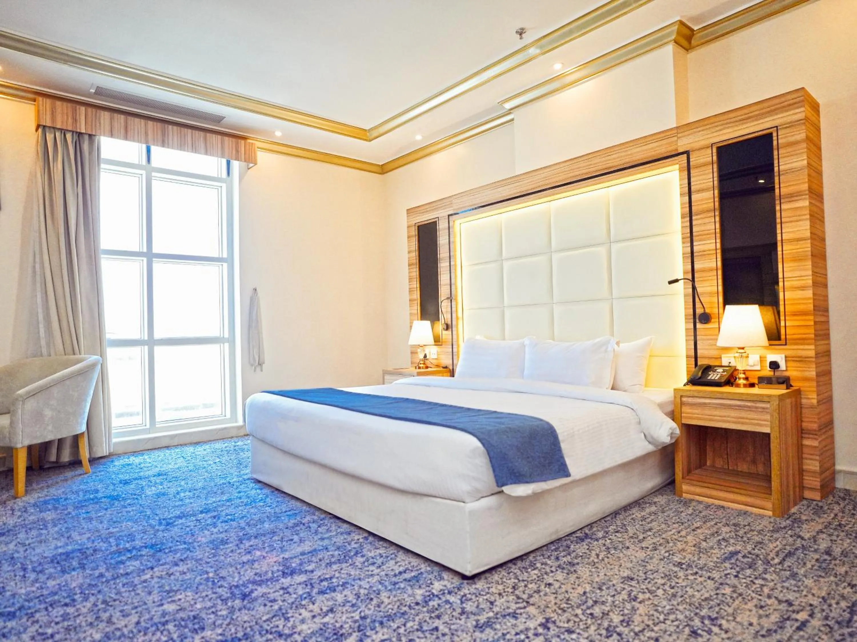 Bed in Casa Diora Hotel Al Naseem