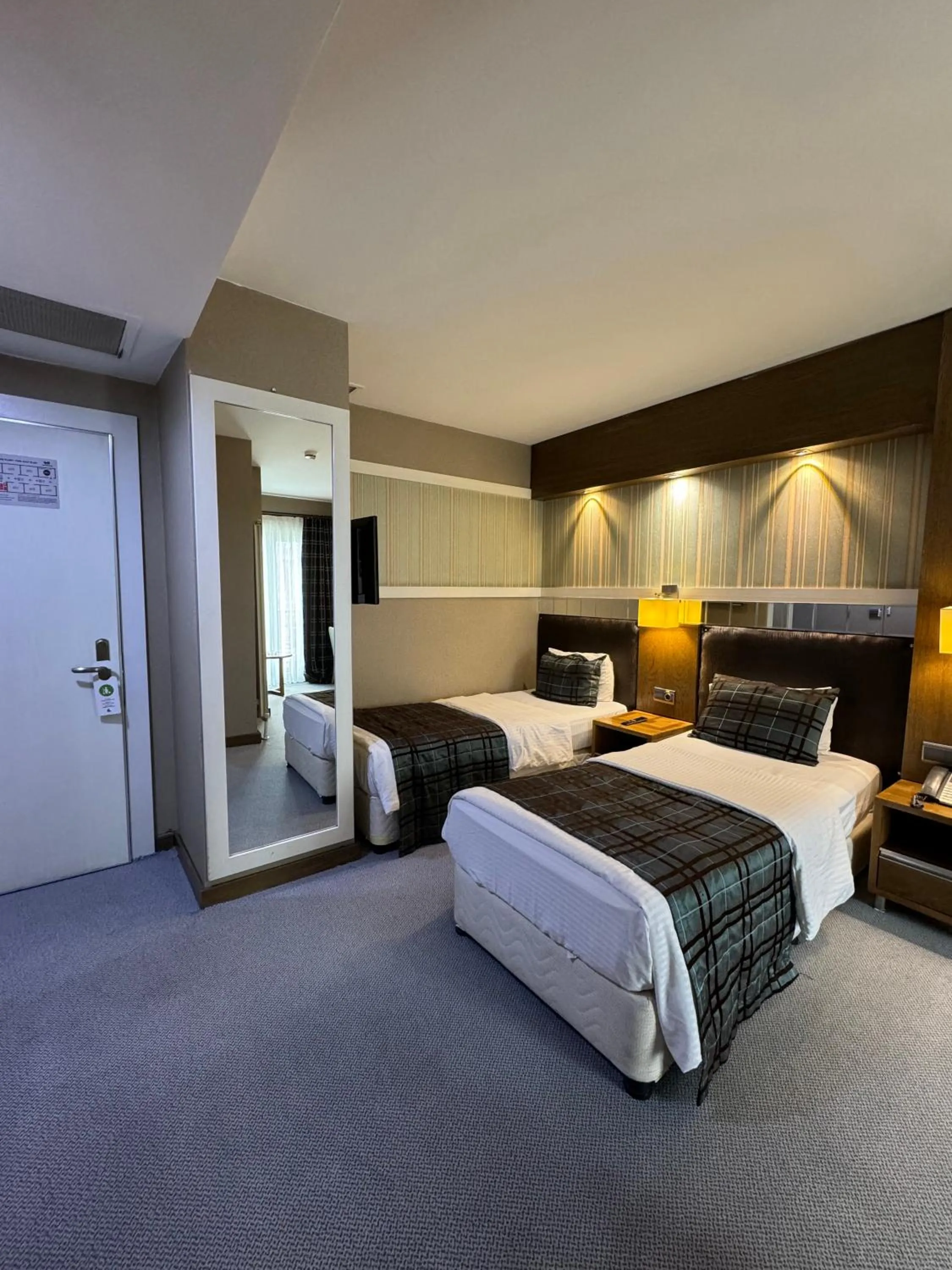 Bed in Grand Hotel Van