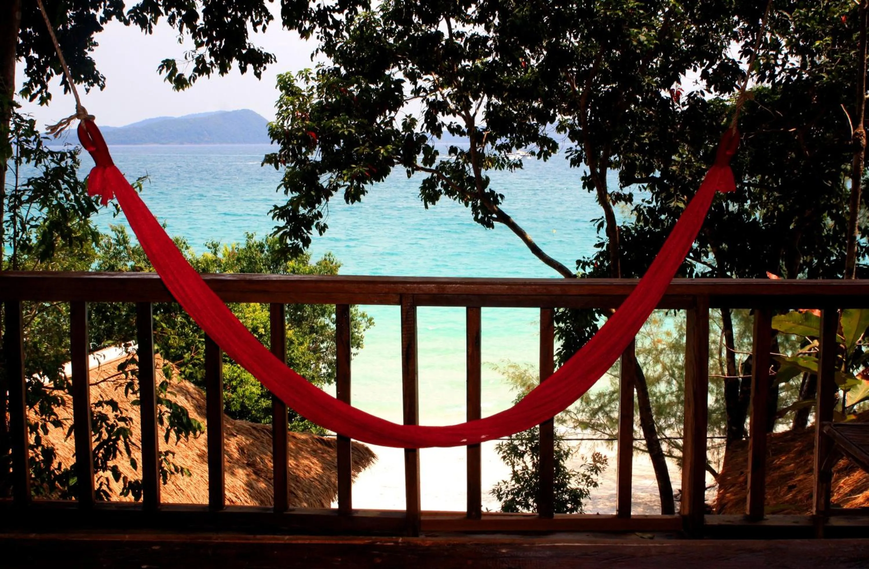 View (from property/room) in White Beach Bungalows