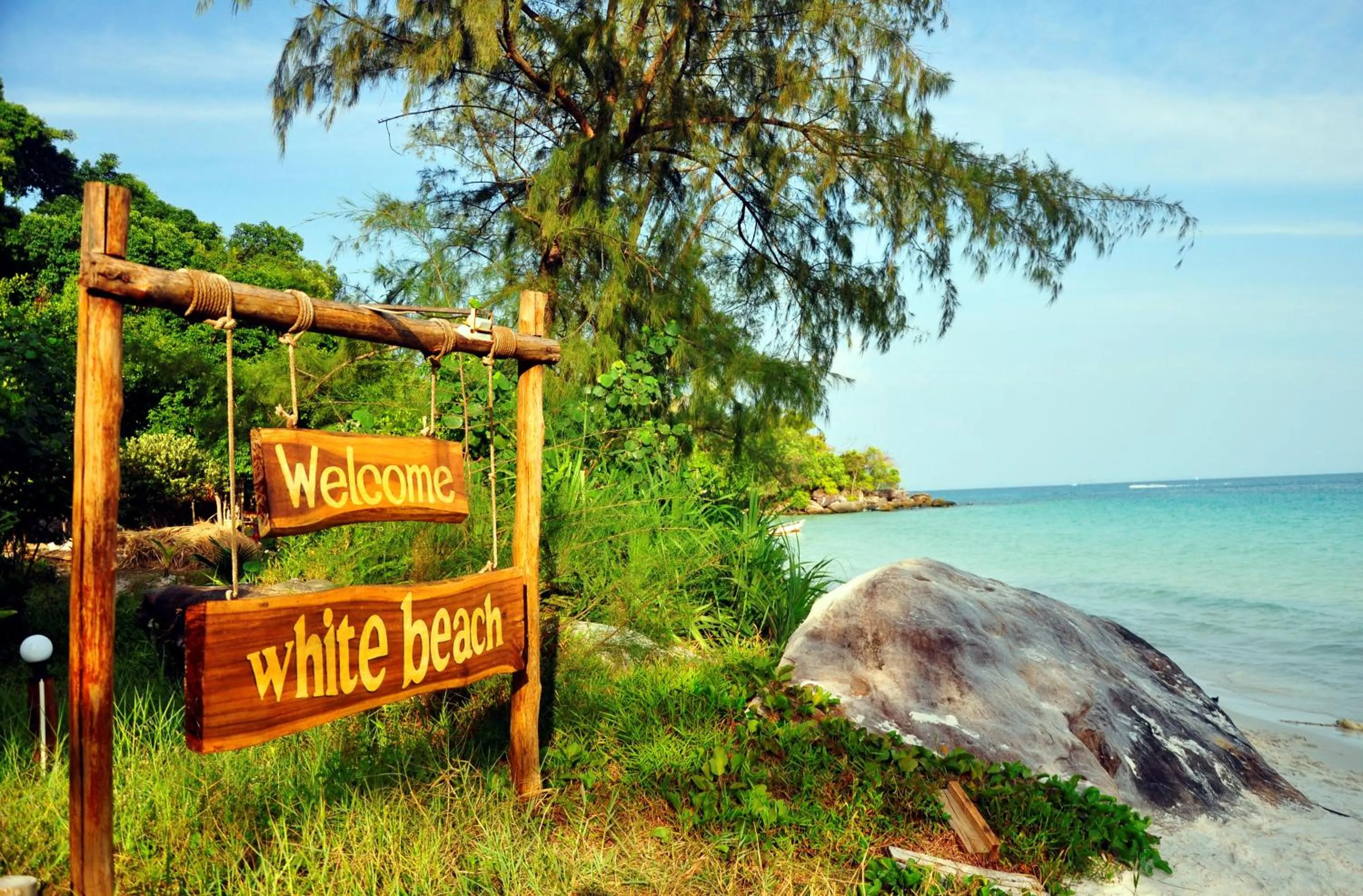 Property logo or sign in White Beach Bungalows