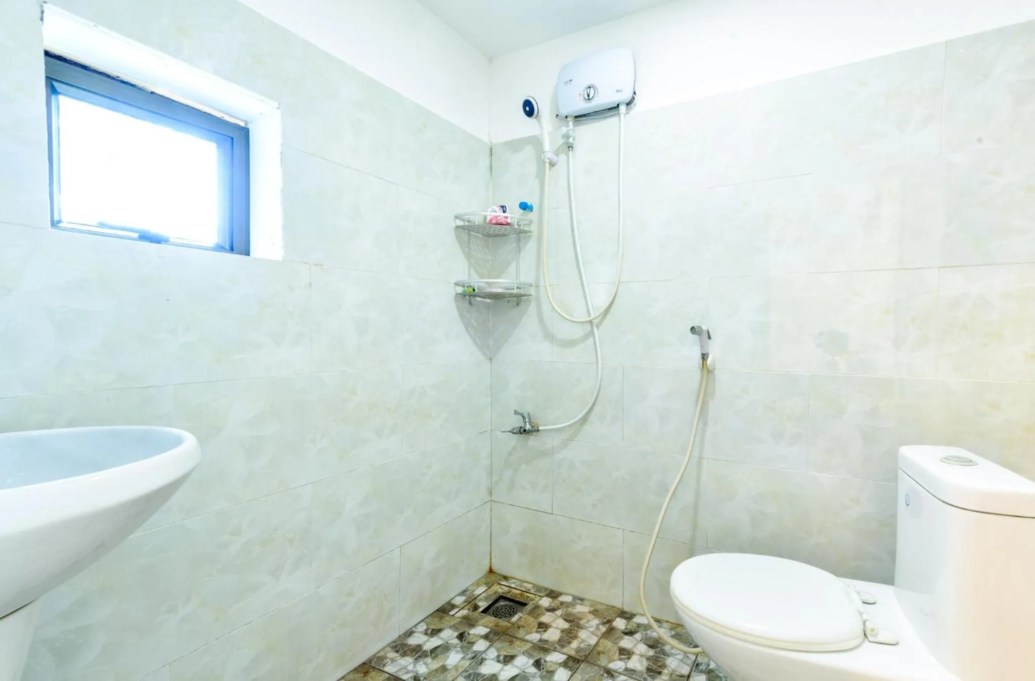 Bathroom in White Beach Bungalows