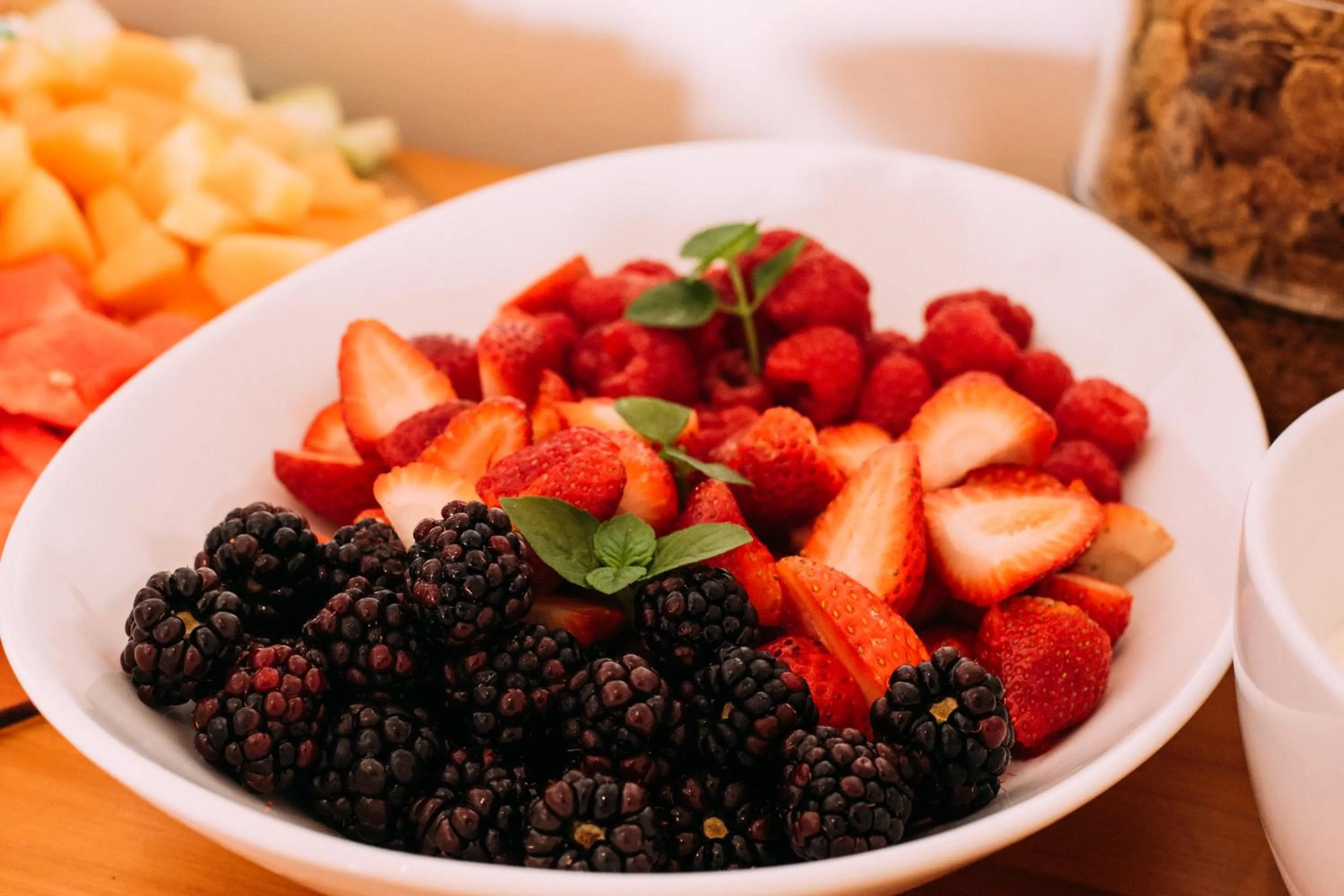 Food close-up in La Vista Lodge