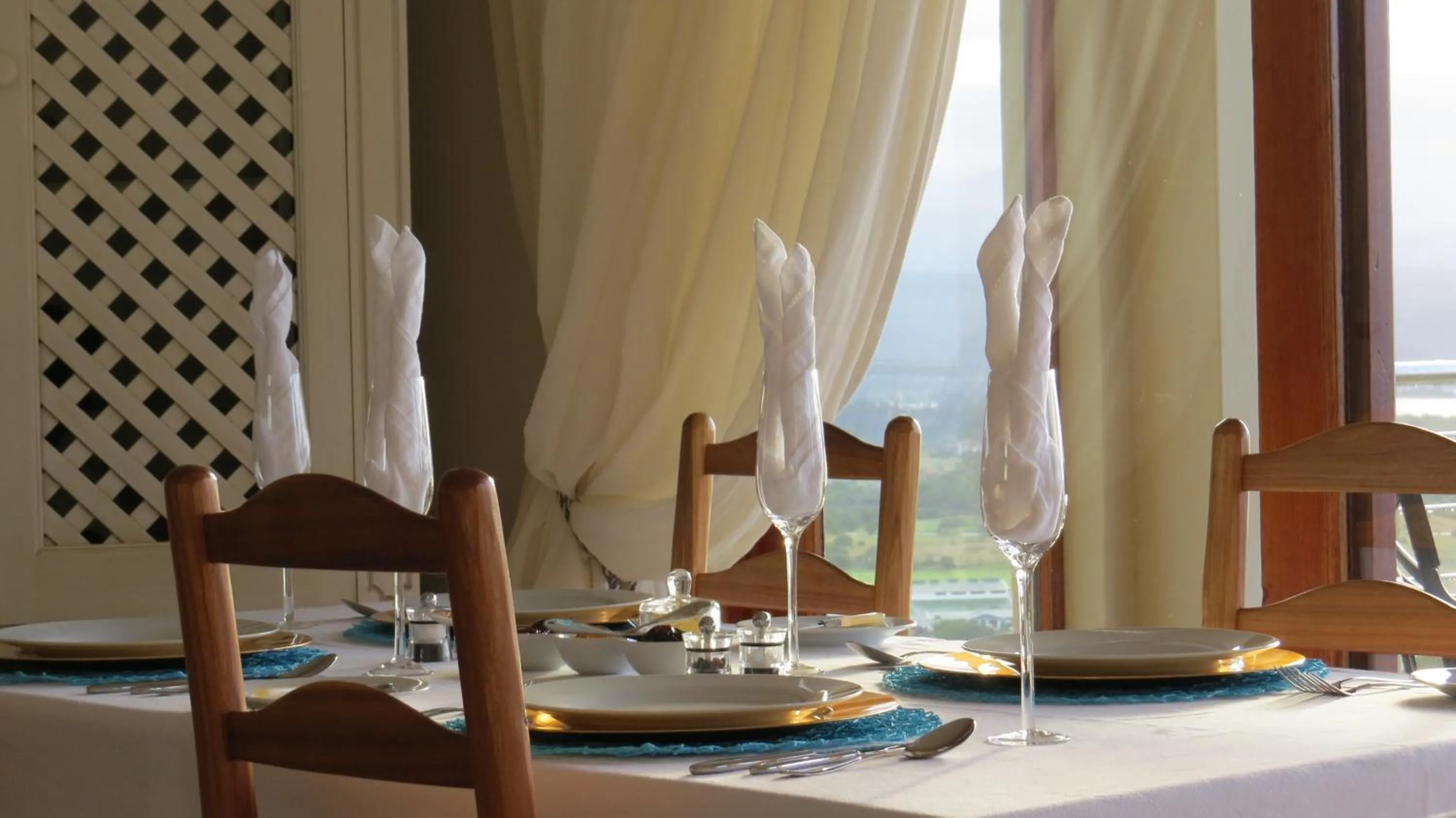 Food and drinks in La Vista Lodge