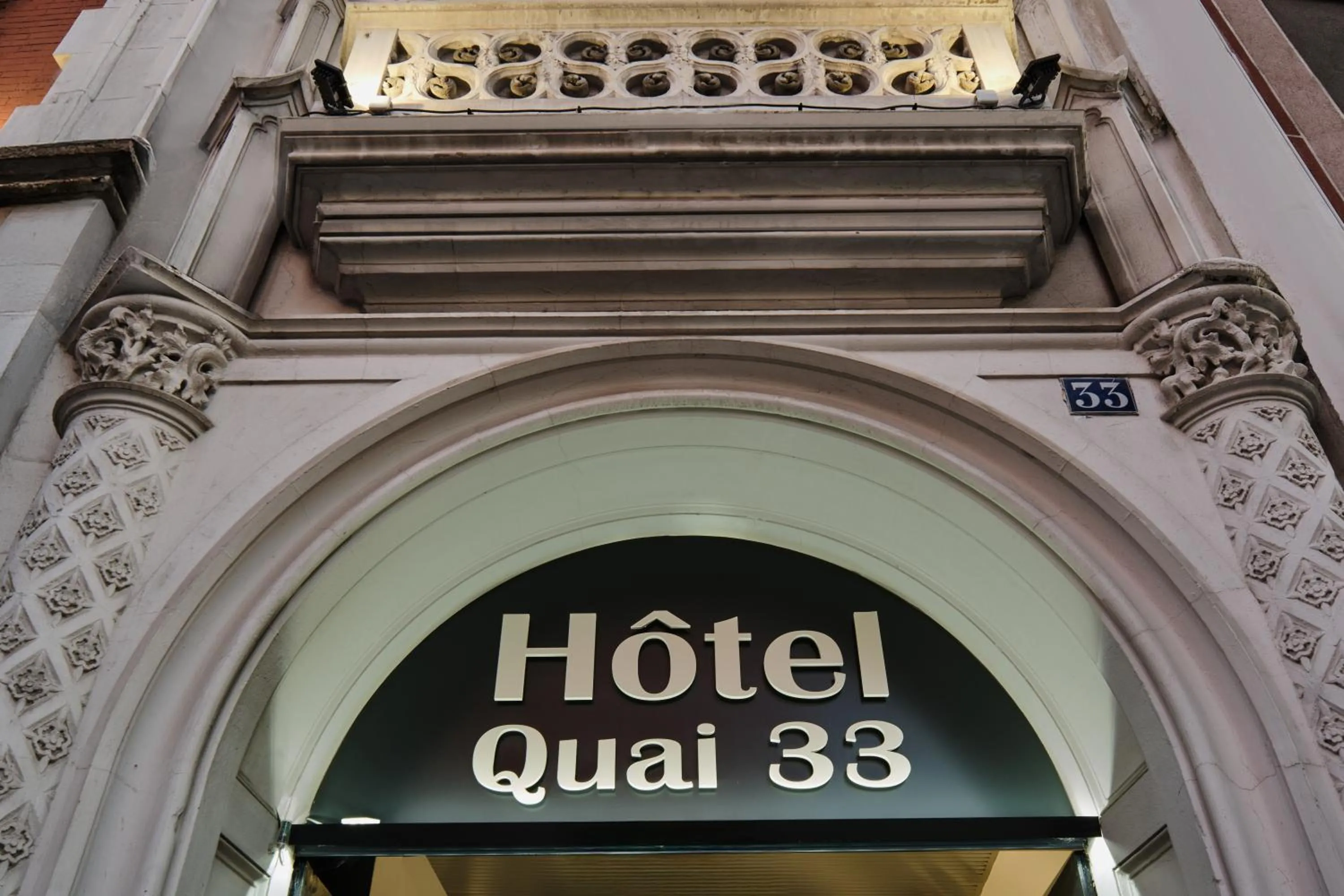 Property building in The Originals City, Hôtel Quai33, Saint-Etienne - Gare Chateaucreux