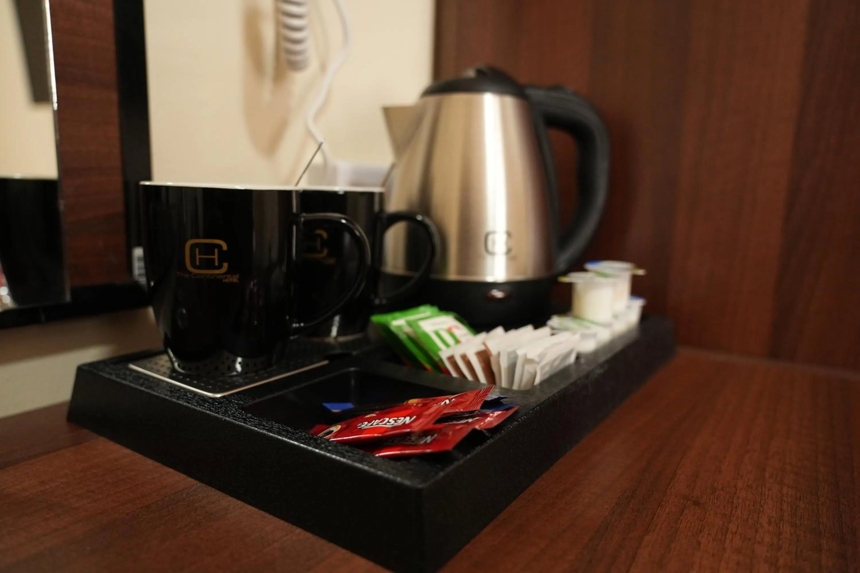 Coffee/tea facilities in The Continental Hotel, Derby