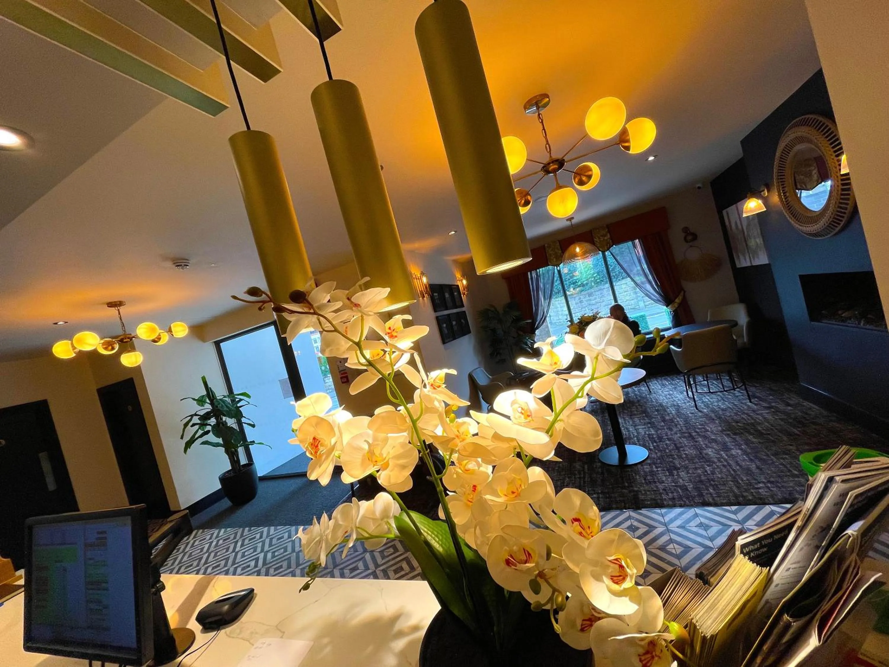 Lobby or reception in The Continental Hotel, Derby