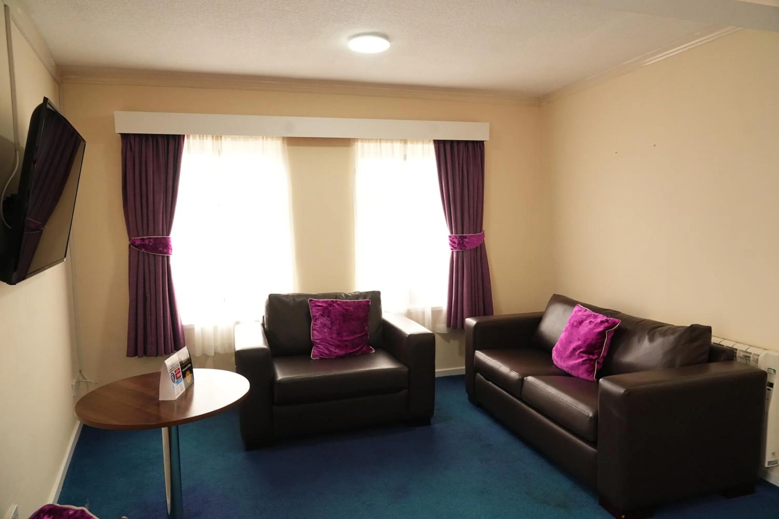 Seating area in The Continental Hotel, Derby