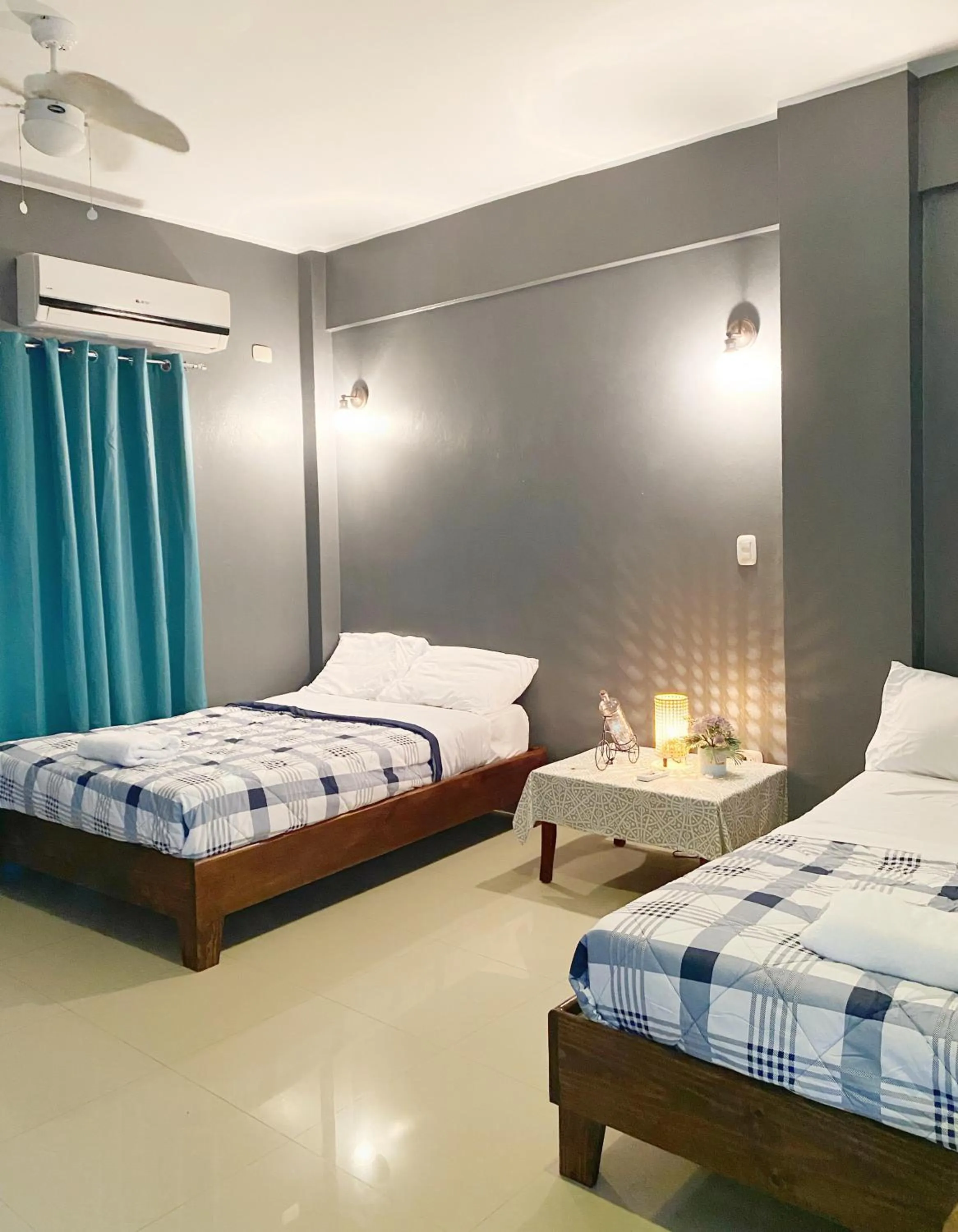 Bed in Green Oasis Hotel