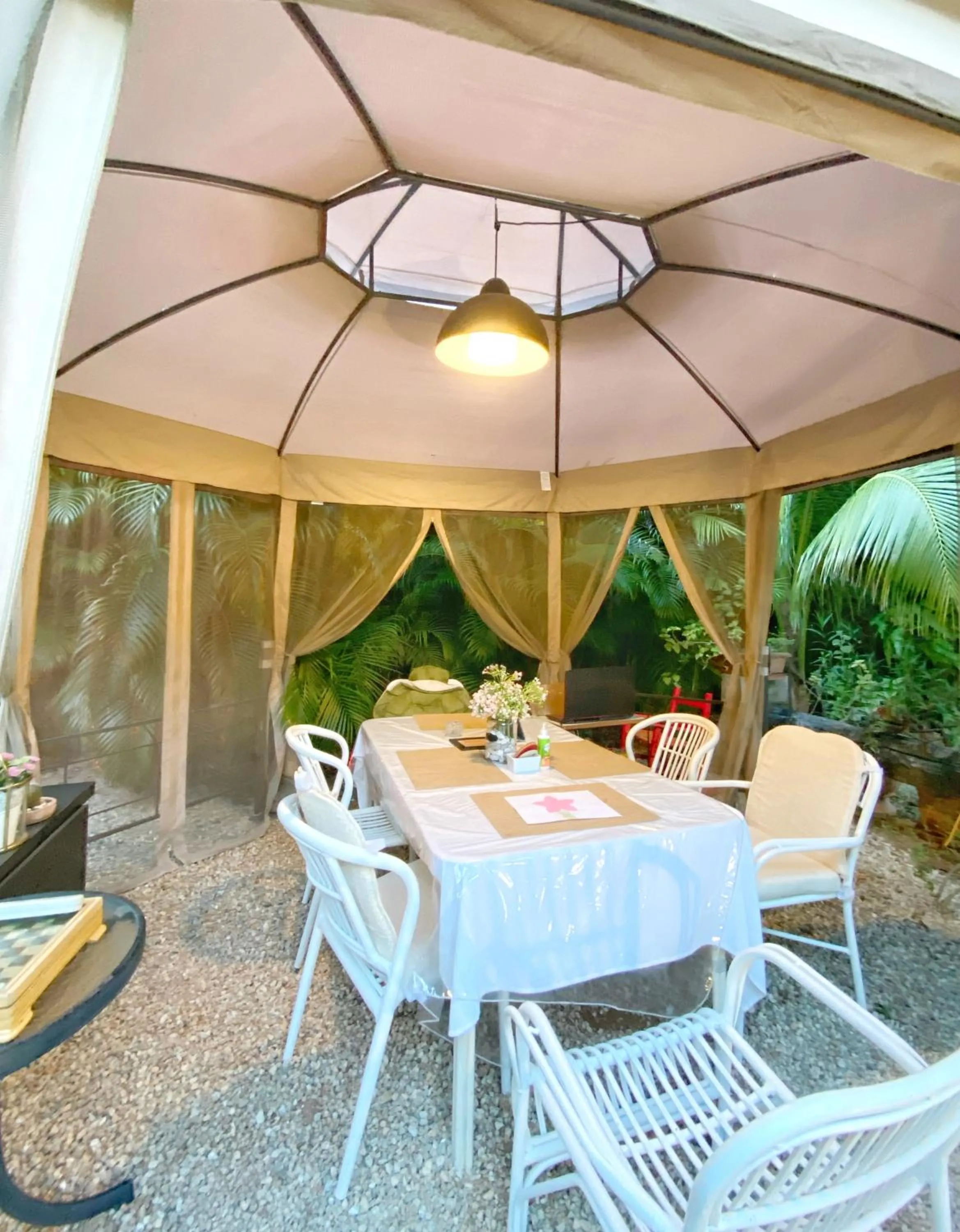 Patio in Green Oasis Hotel