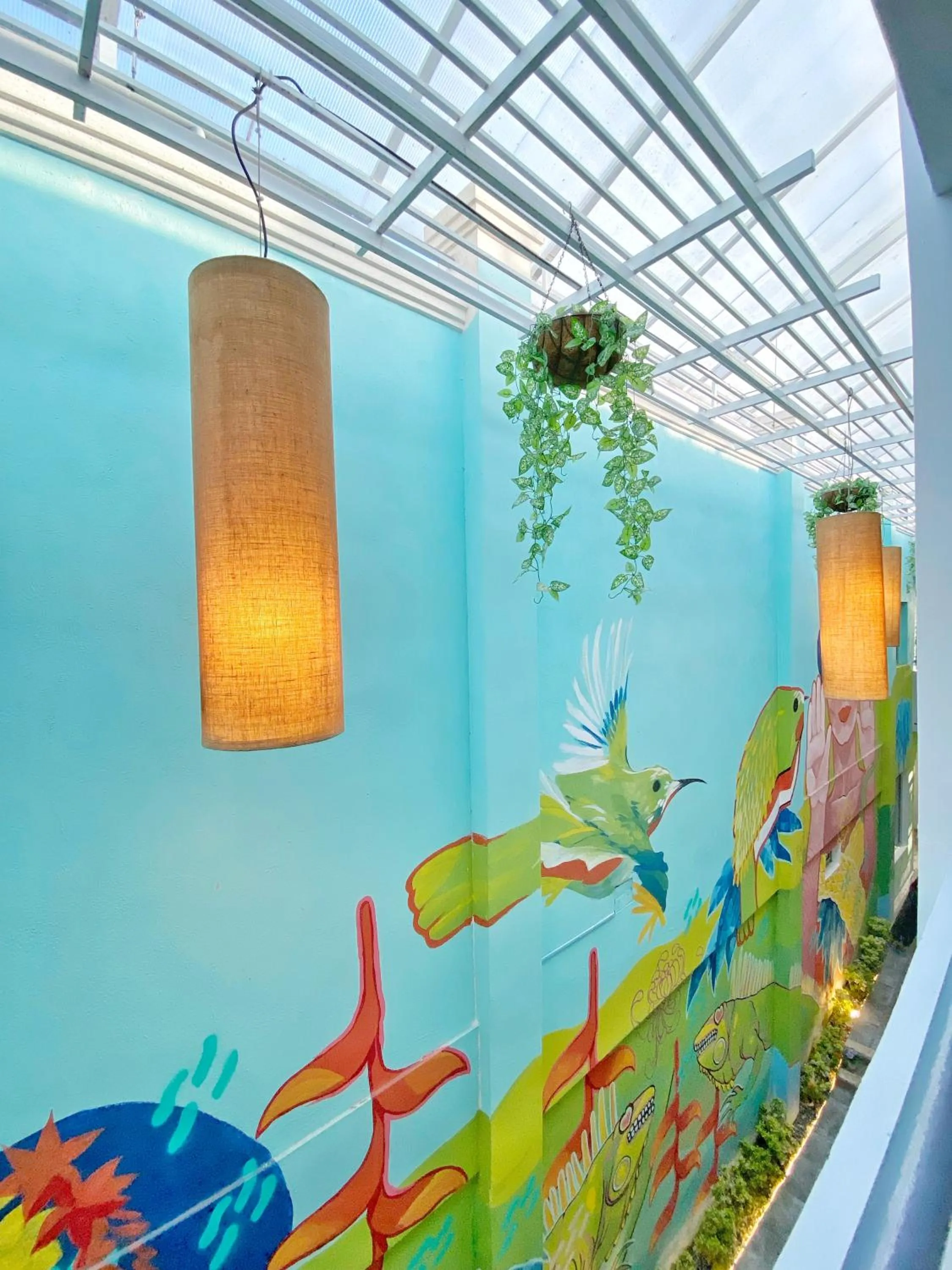 Facade/entrance in Green Oasis Hotel