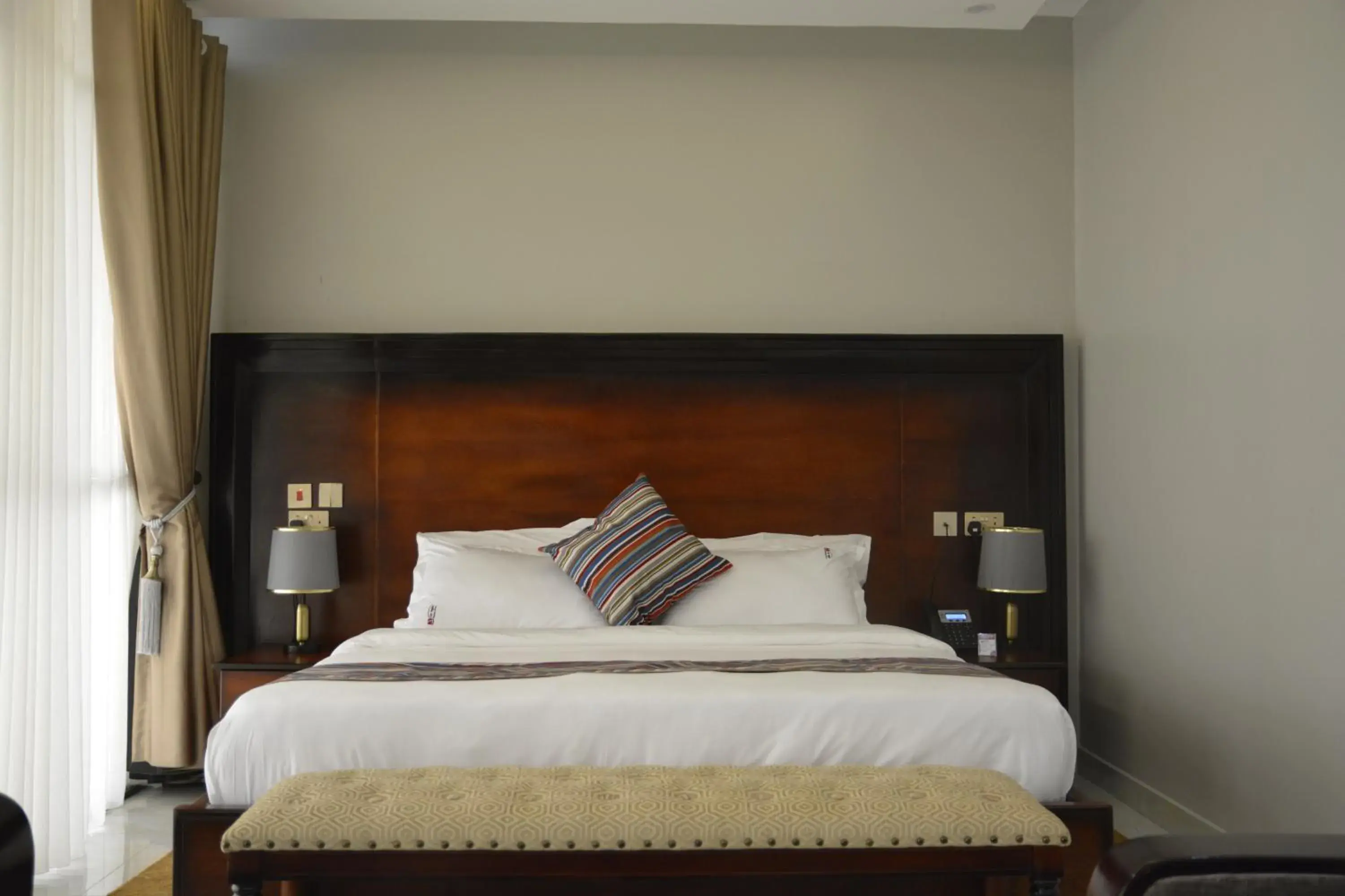 Queen Room with Balcony - single occupancy in Las Vegas Garden Hotel Mbarara Queen Room with Balcony - single occupancy in Las Vegas Garden Hotel Mbarara