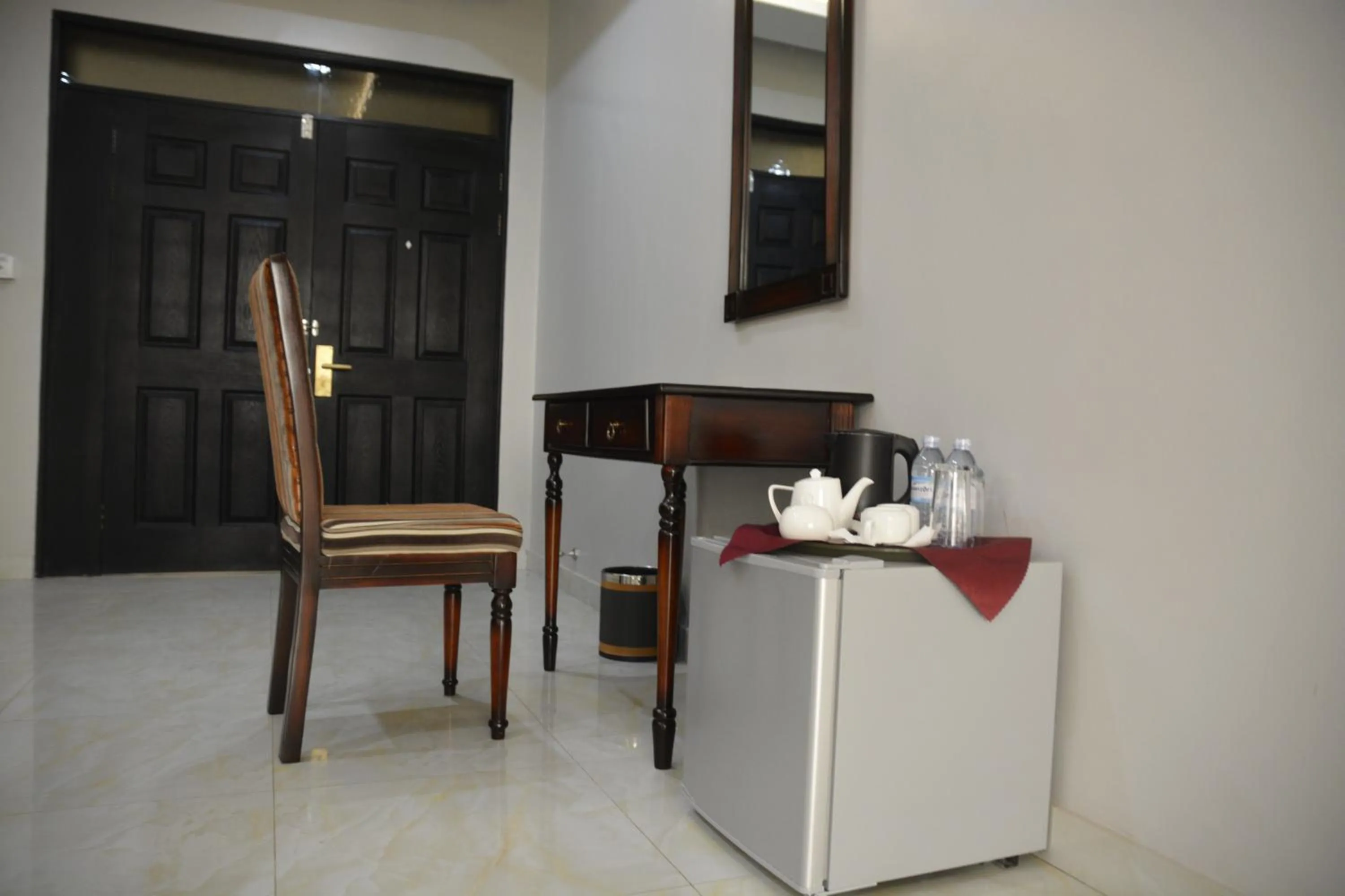 Seating area in Las Vegas Garden Hotel Mbarara